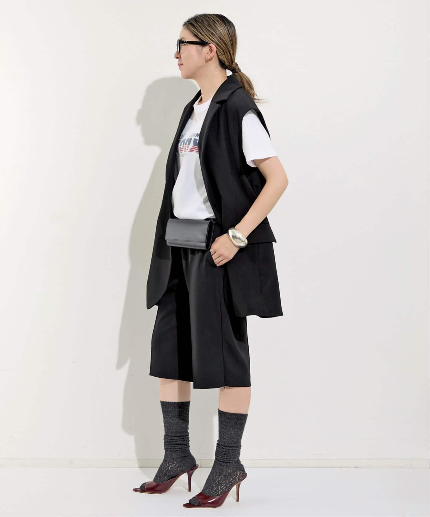美品L'Appartement アパルトモンGOODGRIEFワークハーフパンツ Short Pants（ショート・ハーフパンツ）｜L'Appartement