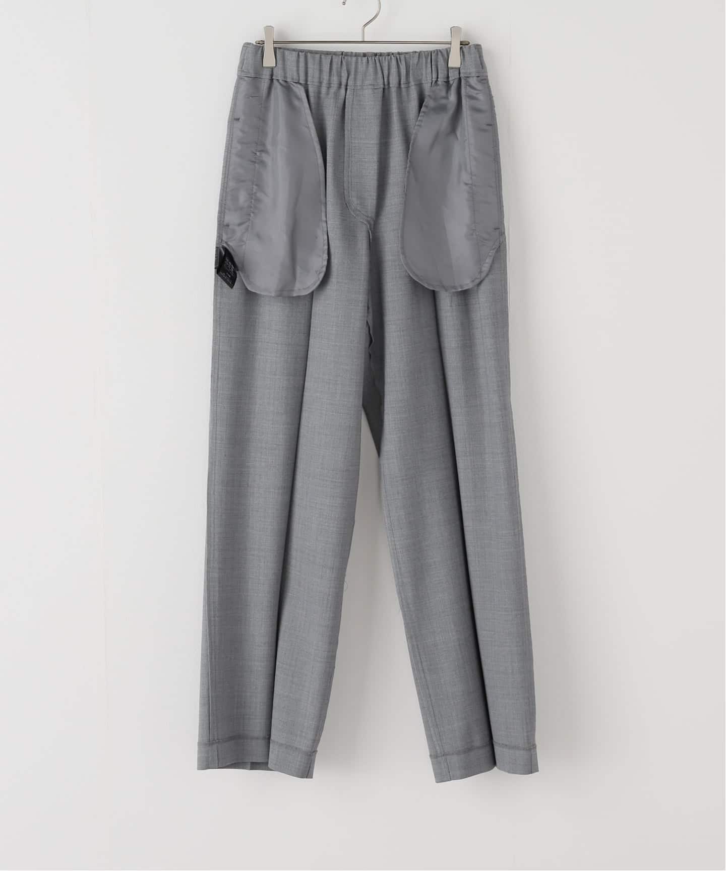 L'Appartement Relax Pants グレー　サイズ38 zp243884zsupplylayoverpantelas