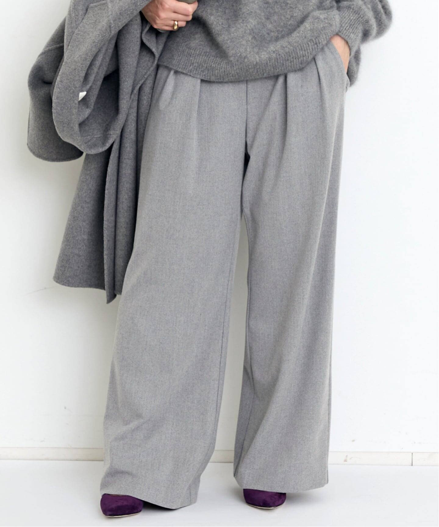 Brushed Pants（スラックス）｜L'Appartement（アパルトモン）の通販