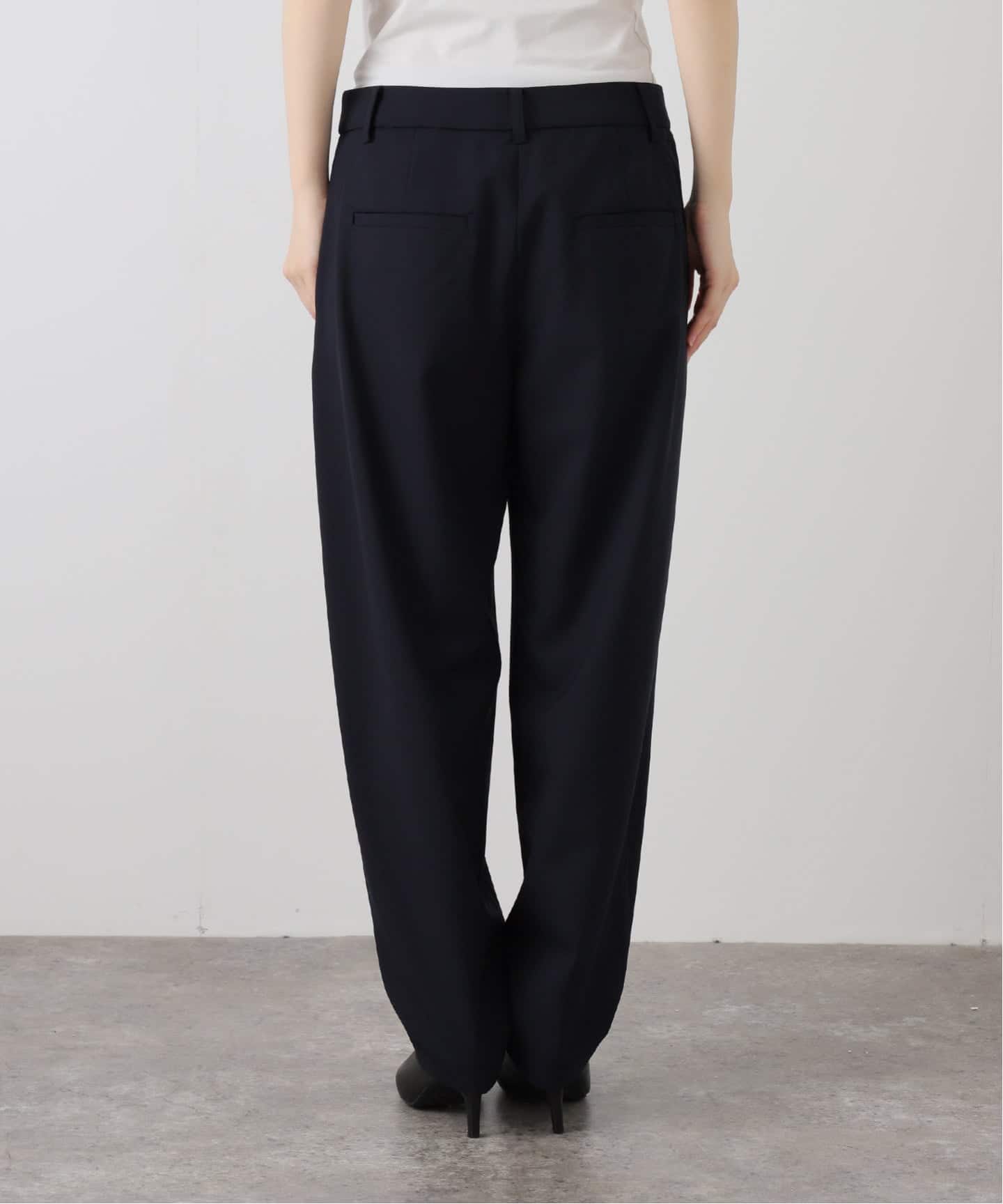 アパルトモン★ジッパー付きパンツ Houndstooth Side Zip Pants（スラックス）｜L'Appartement