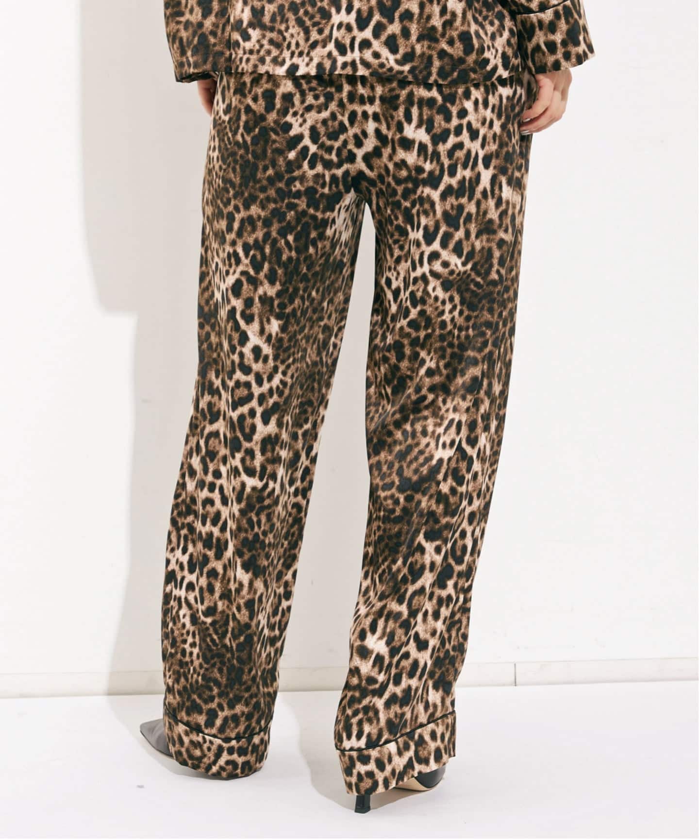 【美品】アパルトモン　Leopard Relax Pants 34 L'Appartement DEUXIEME CLASSE - L'Appartement Leopard Relax Pants
