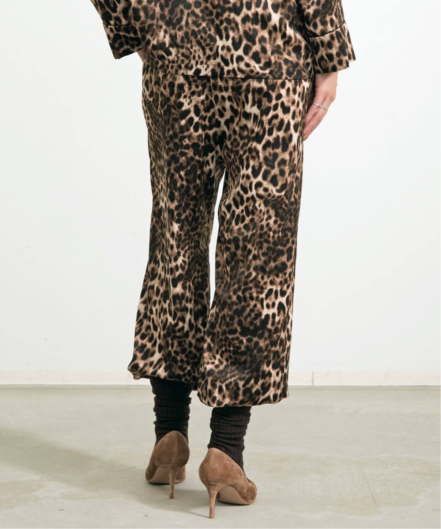 【美品】アパルトモン　Leopard Relax Pants 34 Leopard Pajama Pants（その他パンツ）｜L'Appartement（アパルトモン