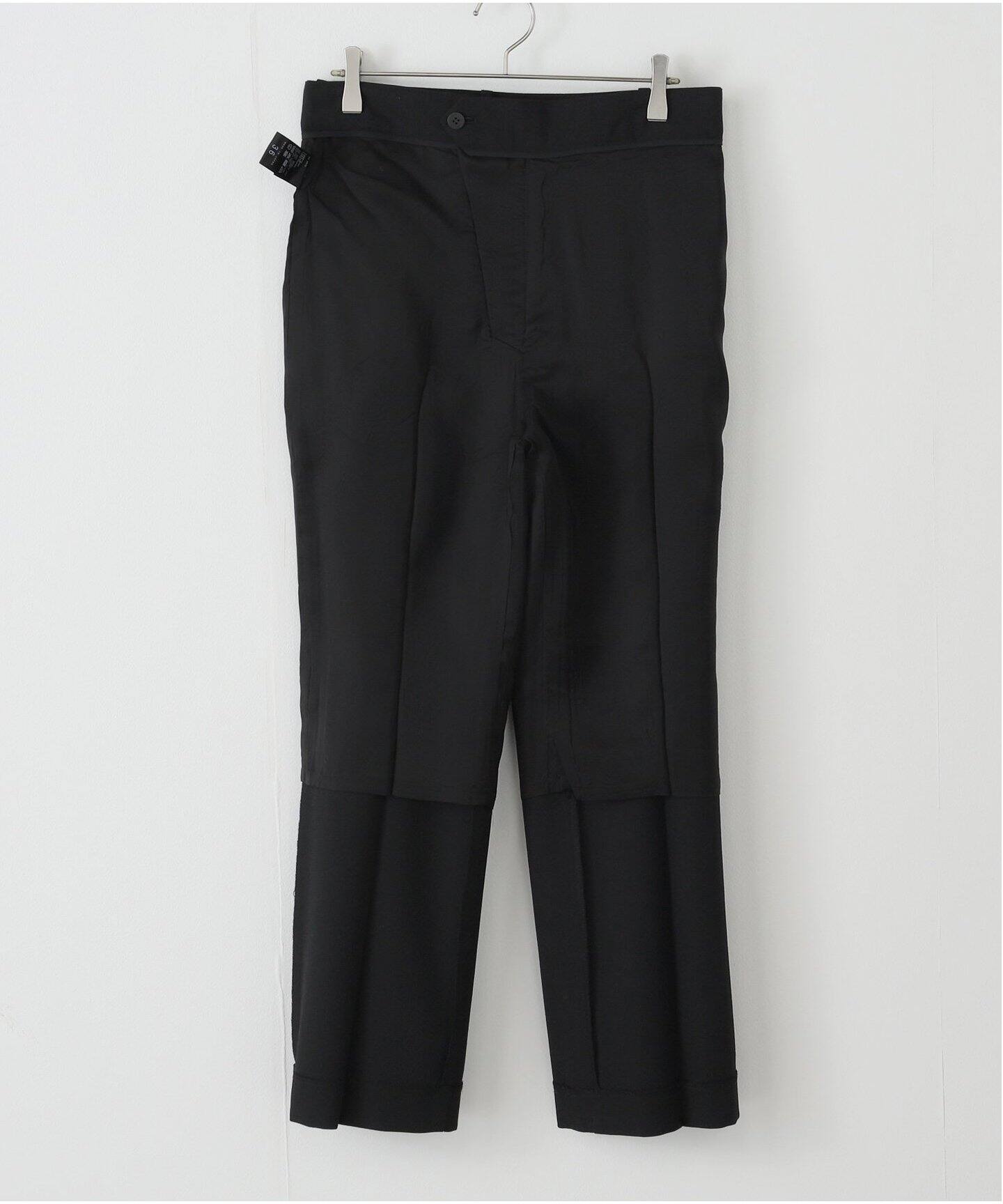 High twist yarn Cropped Pants（スラックス）｜L 