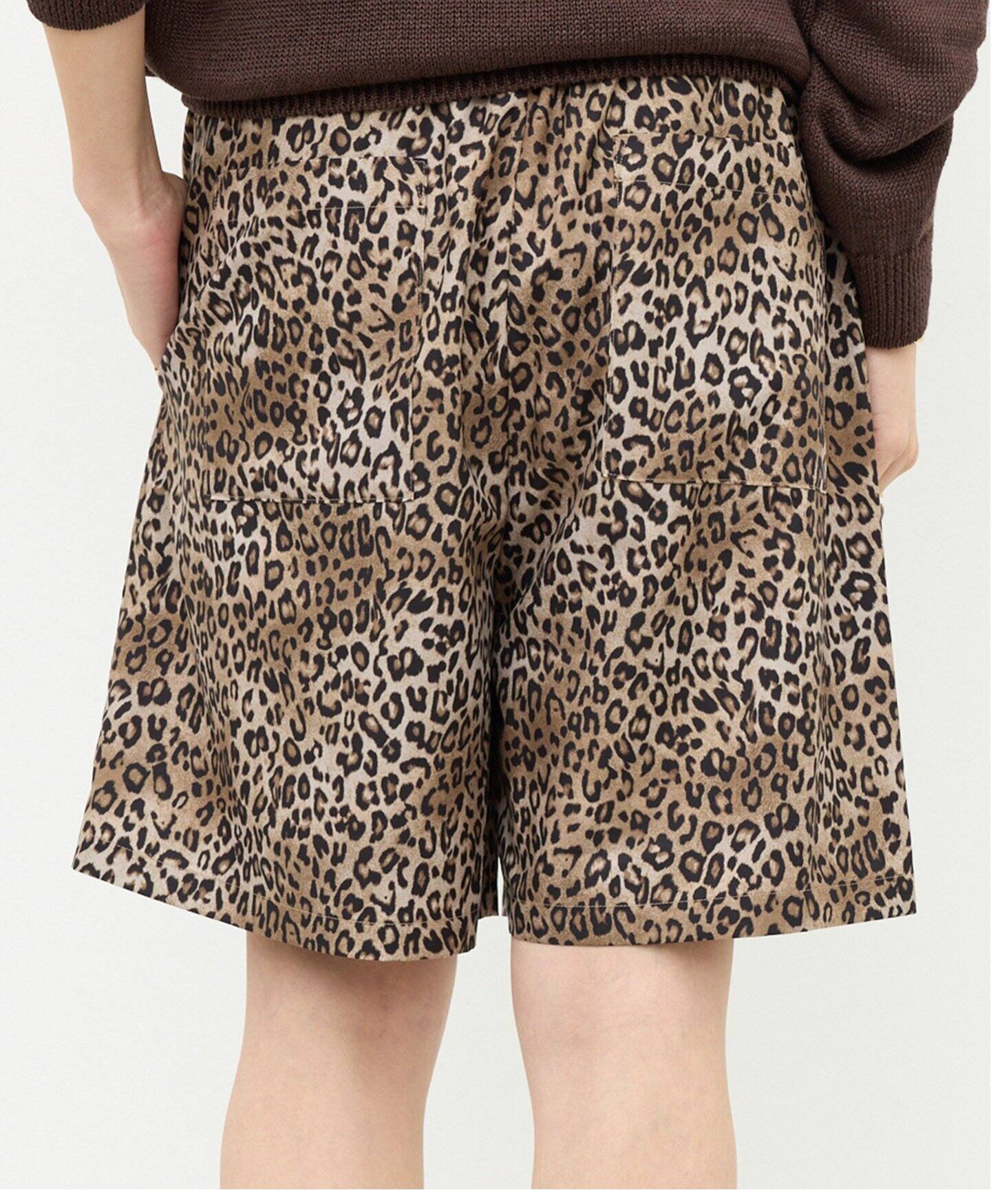 Leopard Print Short Pants（ショート・ハーフパンツ）｜L
