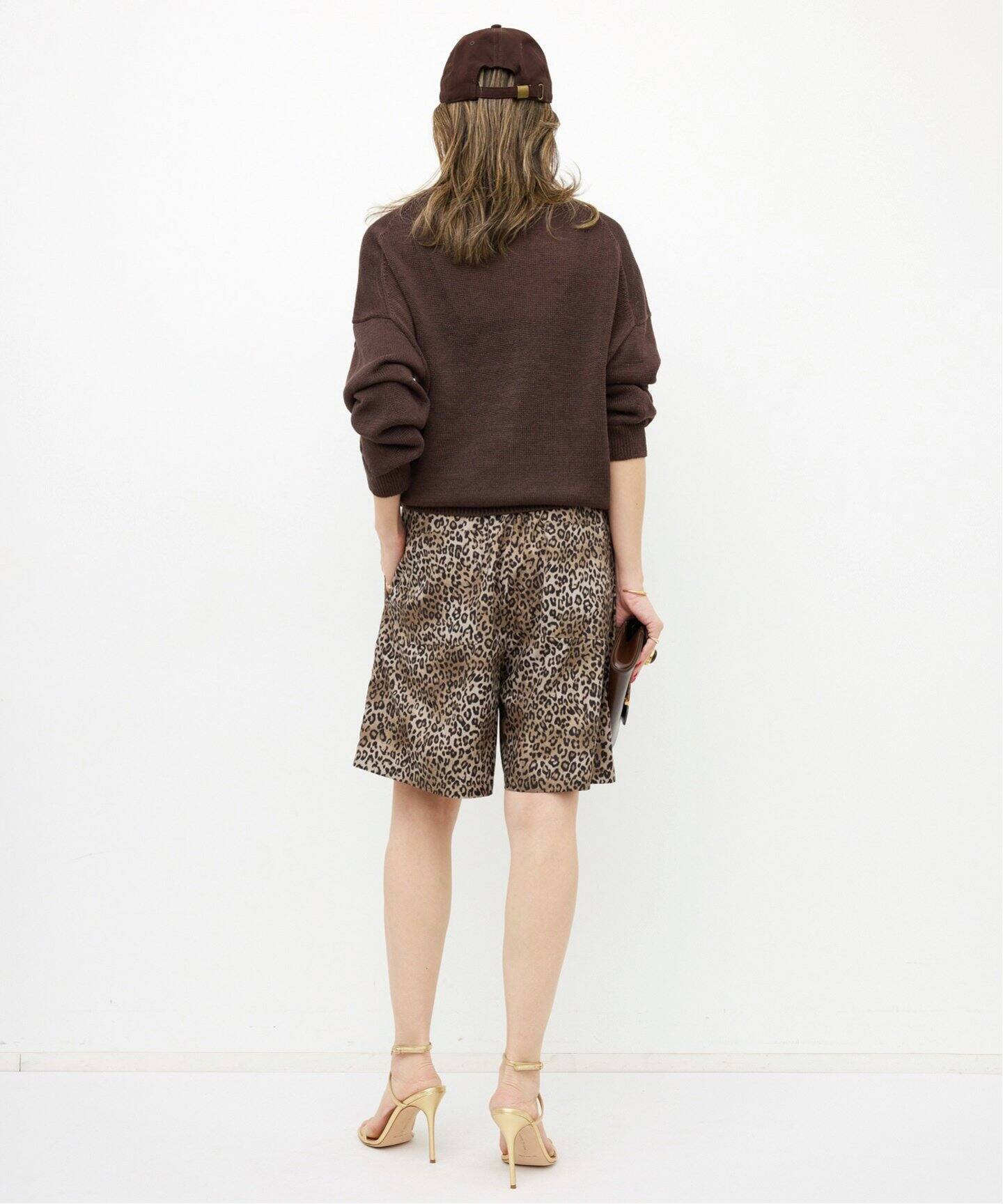 Leopard Print Short Pants（ショート・ハーフパンツ）｜L 