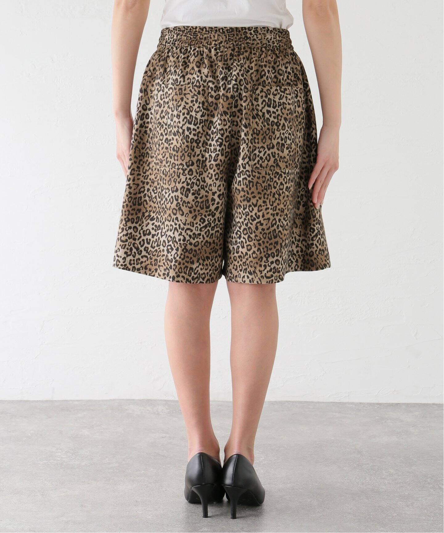 Leopard Print Short Pants（ショート・ハーフパンツ）｜L 