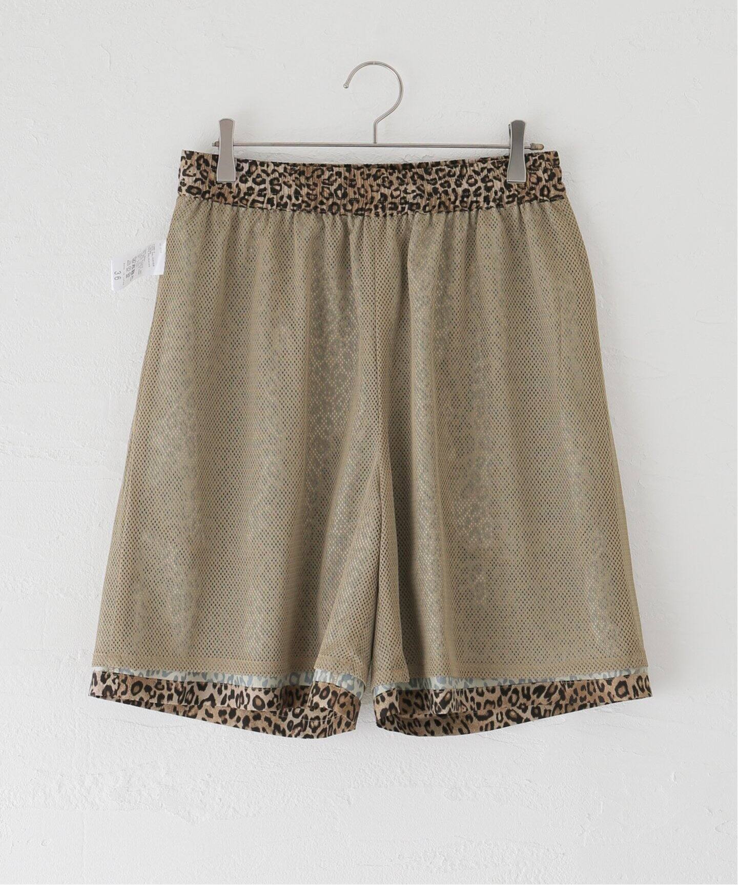 Leopard Print Short Pants（ショート・ハーフパンツ）｜L