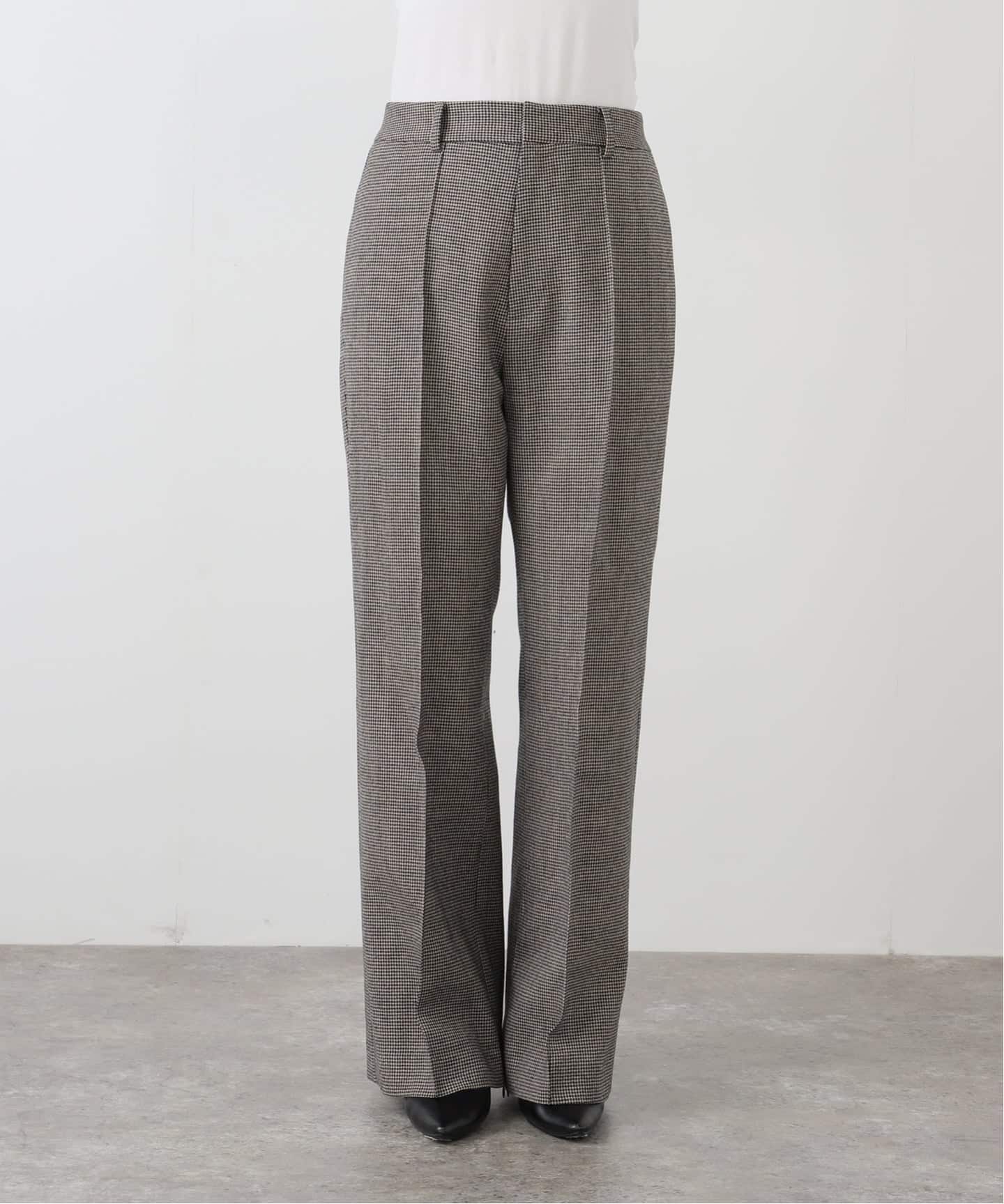Houndstooth Side Zip Pants（スラックス）｜L'Appartement