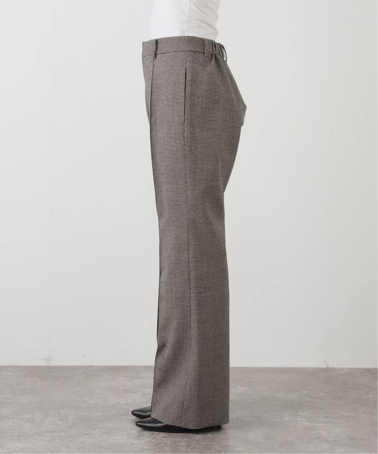 Houndstooth Side Zip Pants（スラックス）｜L 