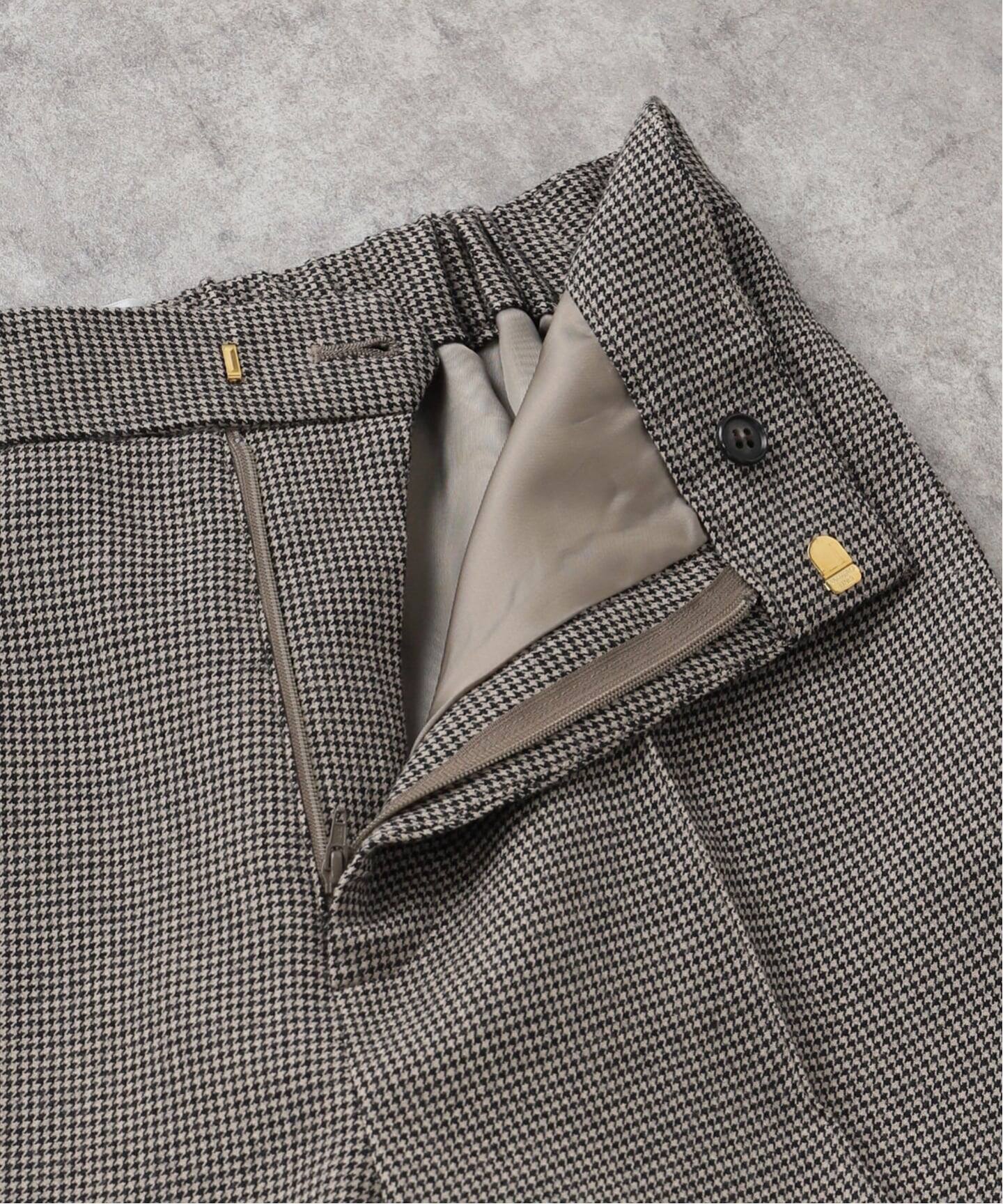 新品同様 L'Appartement Side Zip Pants Houndstooth Side Zip Pants（スラックス）｜L'Appartement