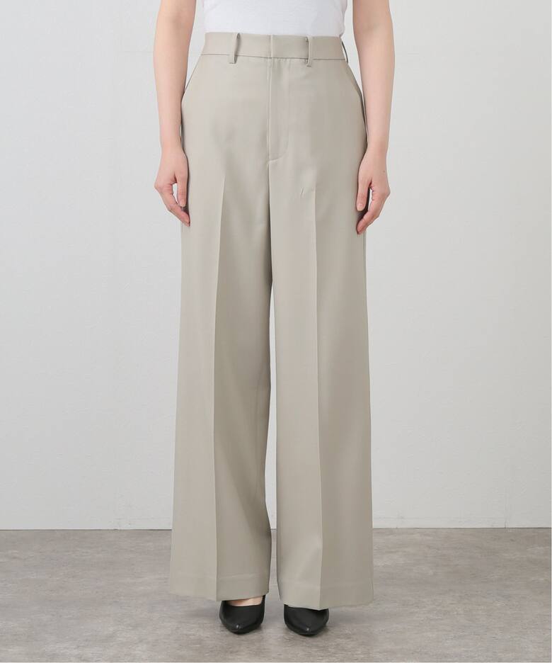 Twill Wide Pants（スラックス）｜L 