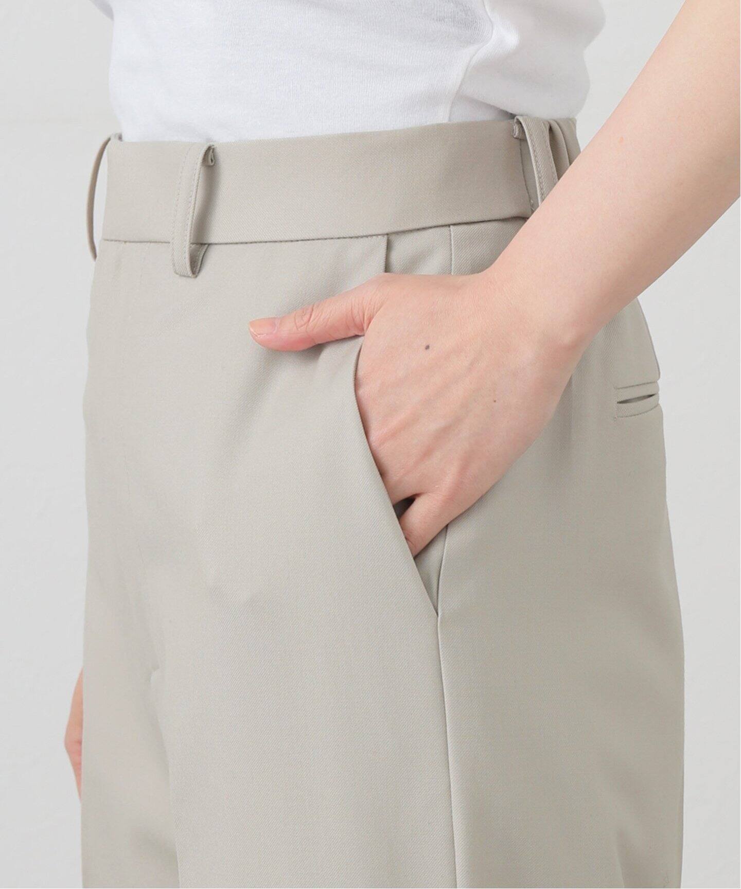 Twill Wide Pants（スラックス）｜L'Appartement（アパルトモン