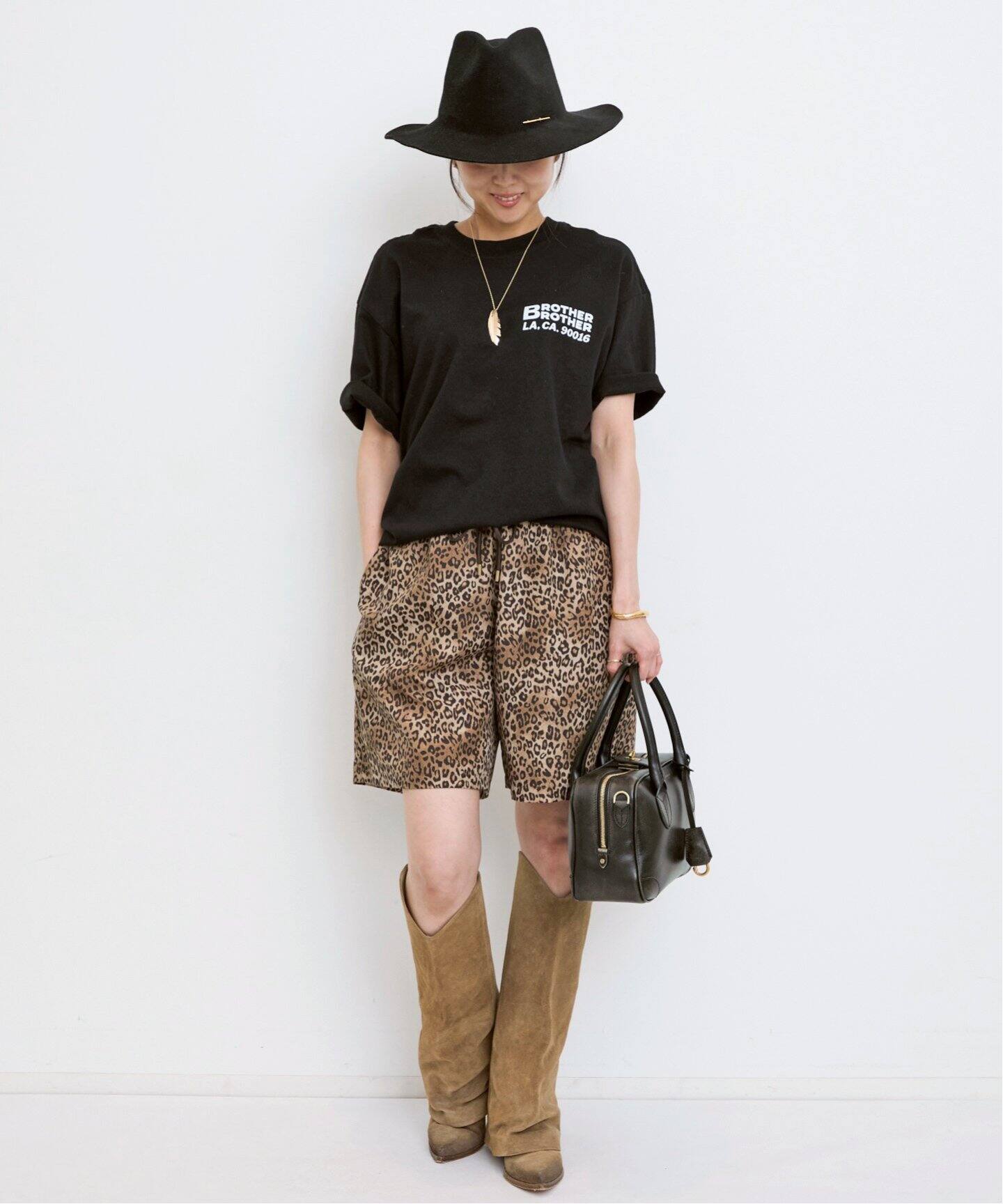 Leopard Print Short Pants（ショート・ハーフパンツ）｜L