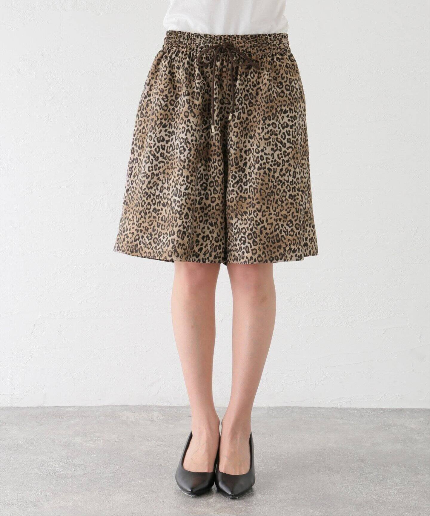 Leopard Print Short Pants（ショート・ハーフパンツ）｜L'Appartement