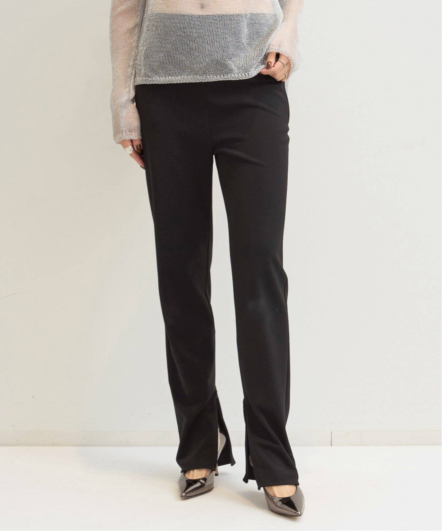 STRETCH SLIT PANTS（その他パンツ）｜L 