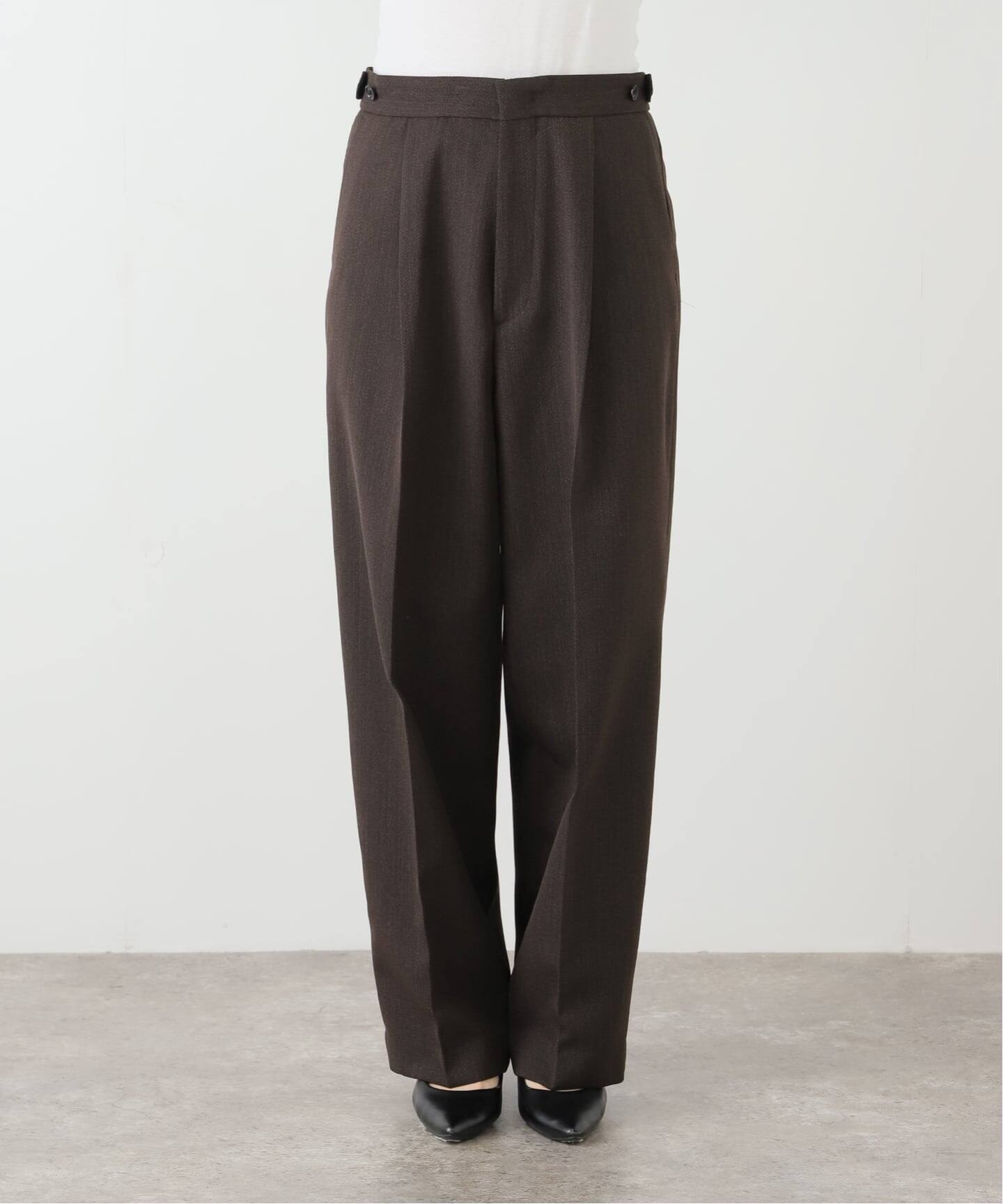 ORDINARY JOY/オーディナリー ジョイ】Vintage Wool Kersey Trousers