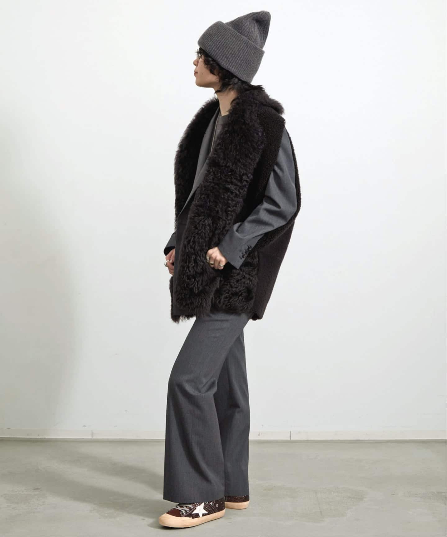 L'Appartement アパルトモン Wool Flare Pants 36 Lisiere L'Appartementリジエール アパルトモン 2023SS Worsted