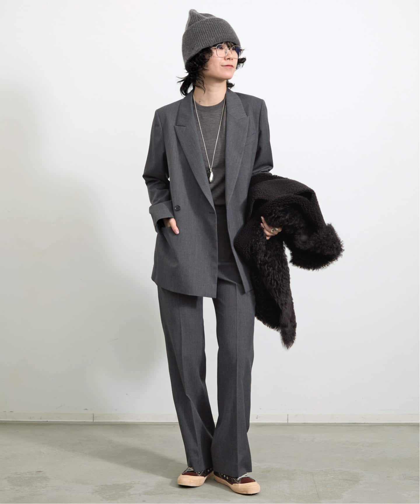 SEMI-FLARED PANTS（スラックス）｜L'Appartement（アパルトモン