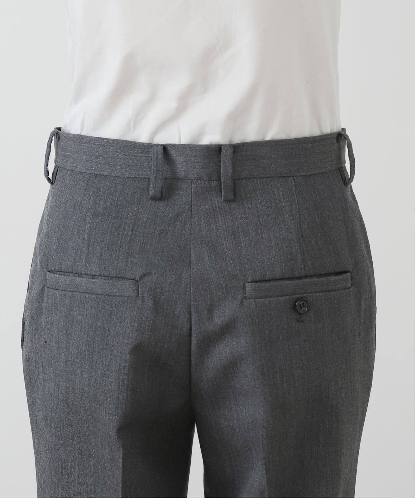 L'Appartement Relax Pants グレー　サイズ38 SEMI-FLARED PANTS（スラックス）｜L'Appartement（アパルトモン