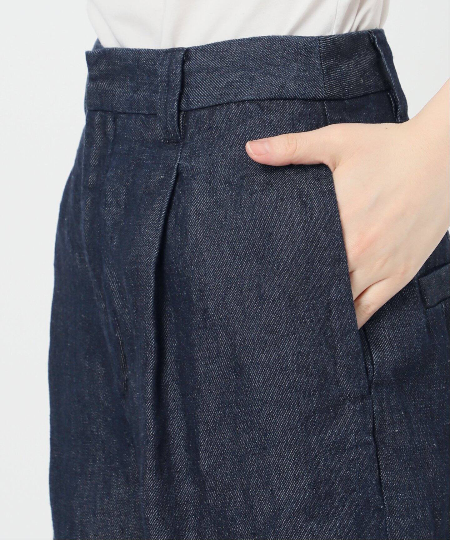 LINEN DENIM PANTS（デニムパンツ・ジーンズ）｜L