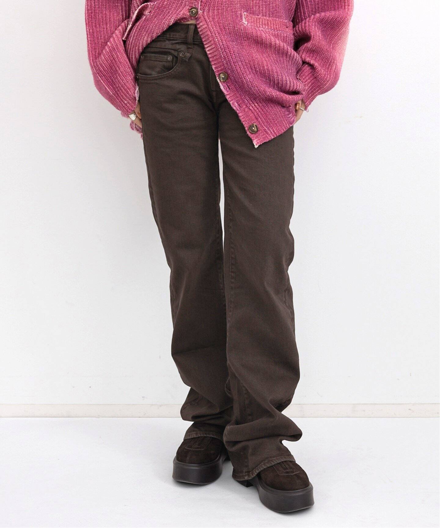 R13/アールサーティーン】 BOY FLARE（デニムパンツ・ジーンズ）｜L  