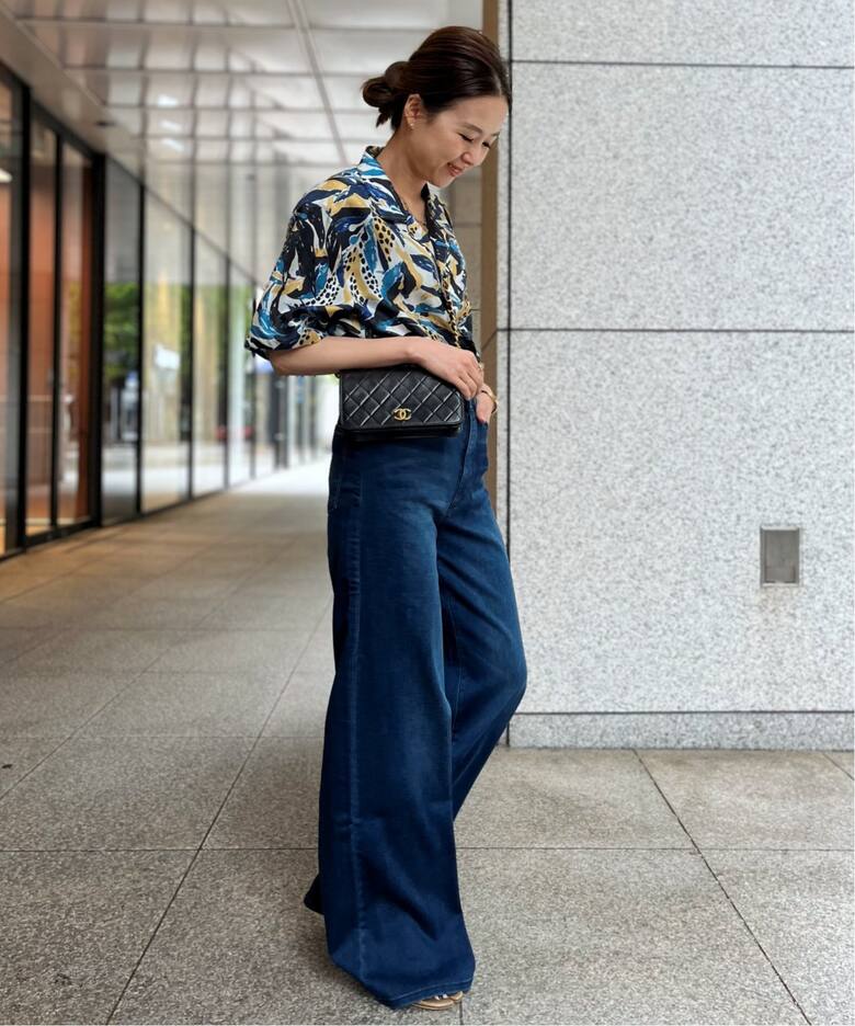 DL1961/ディーエル1961】 hepburn wide leg denim（デニムパンツ 