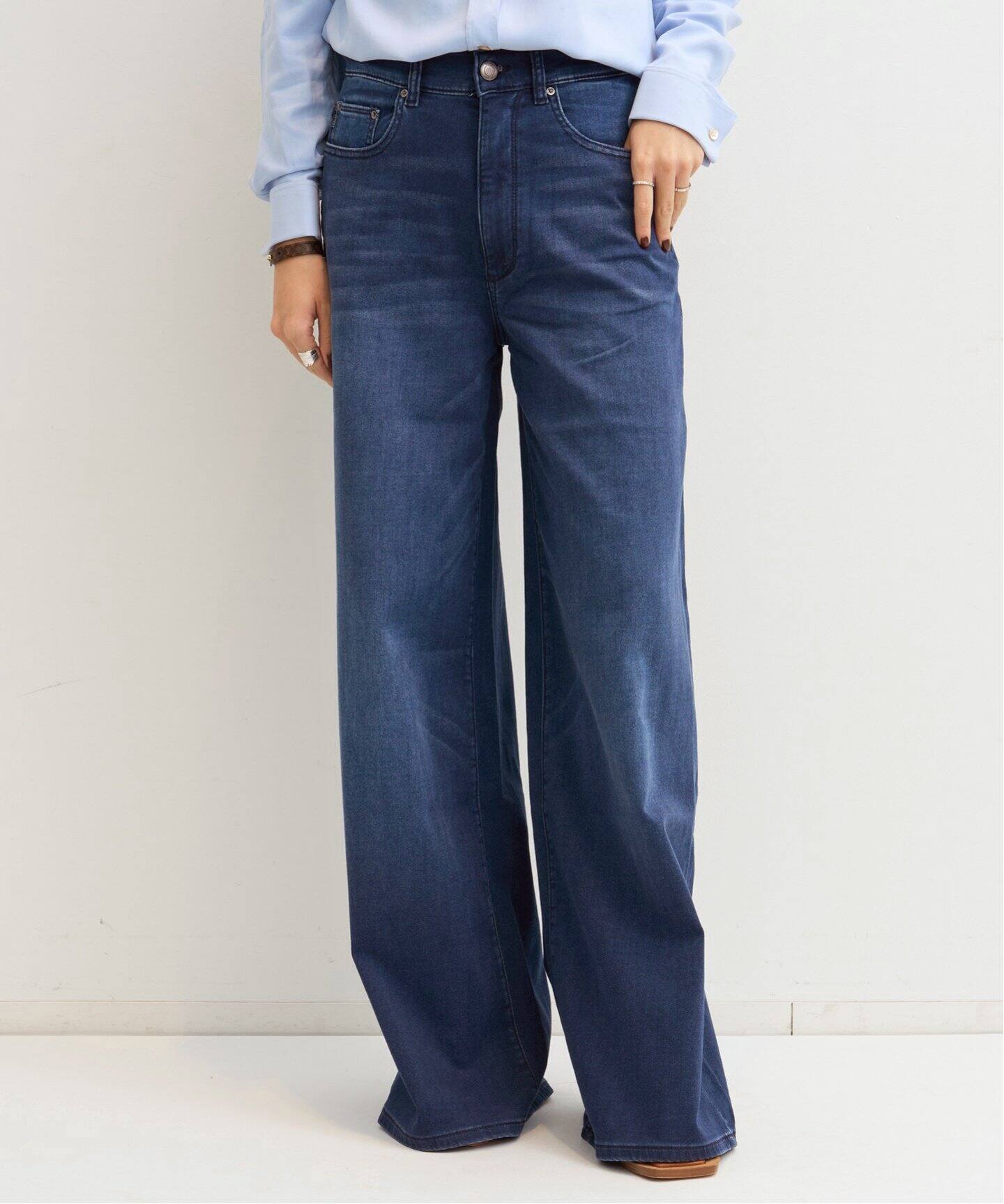 DL1961/ディーエル1961】 hepburn wide leg denim（デニムパンツ 