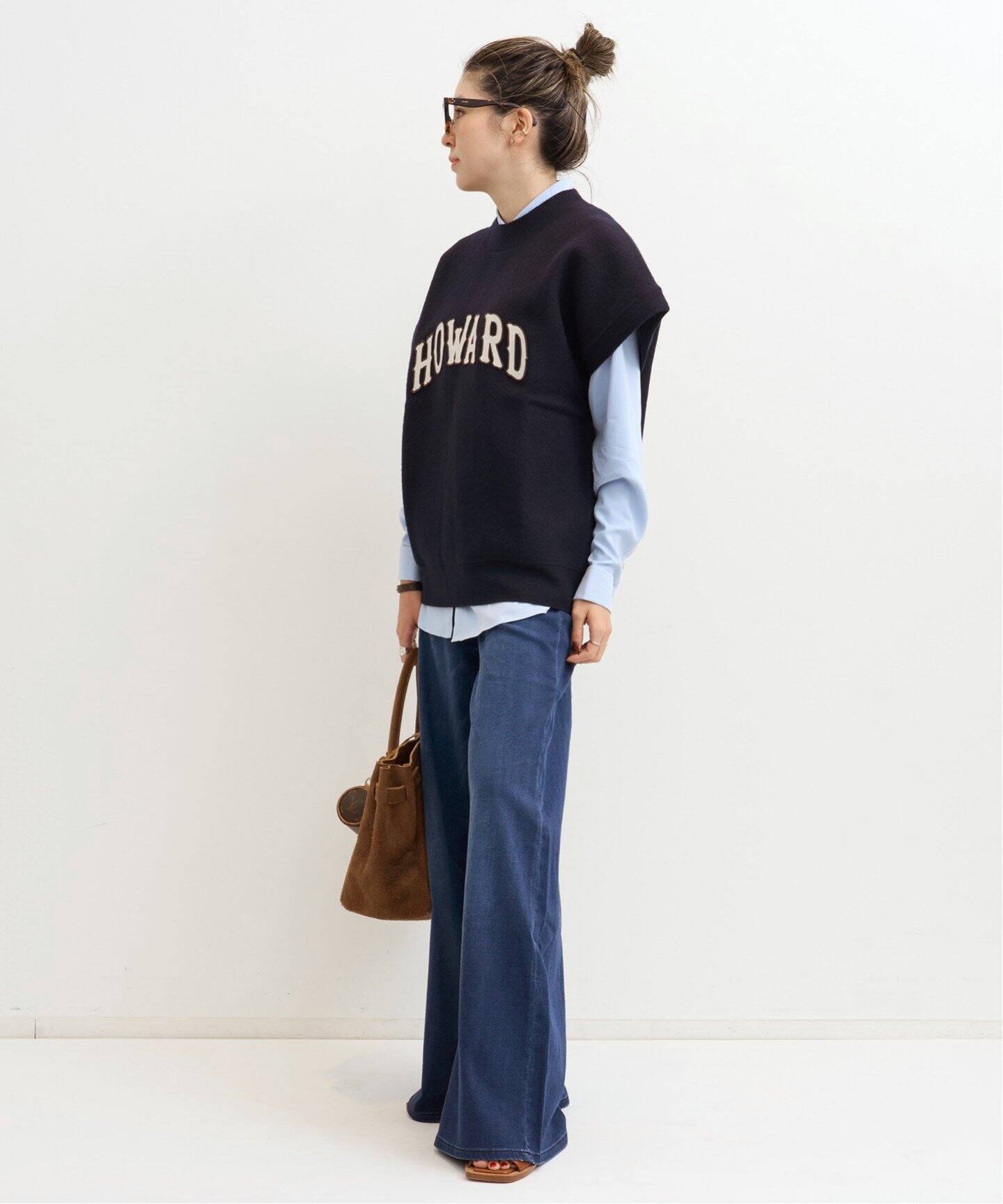 DL1961/ディーエル1961】 hepburn wide leg denim（デニムパンツ  