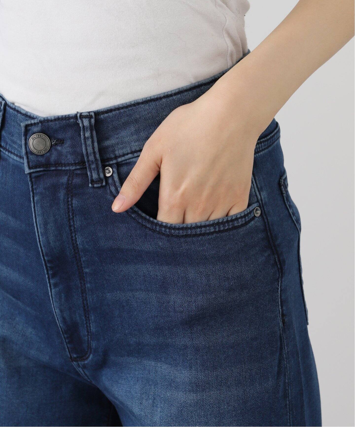 DL1961/ディーエル1961】 hepburn wide leg denim（デニムパンツ 