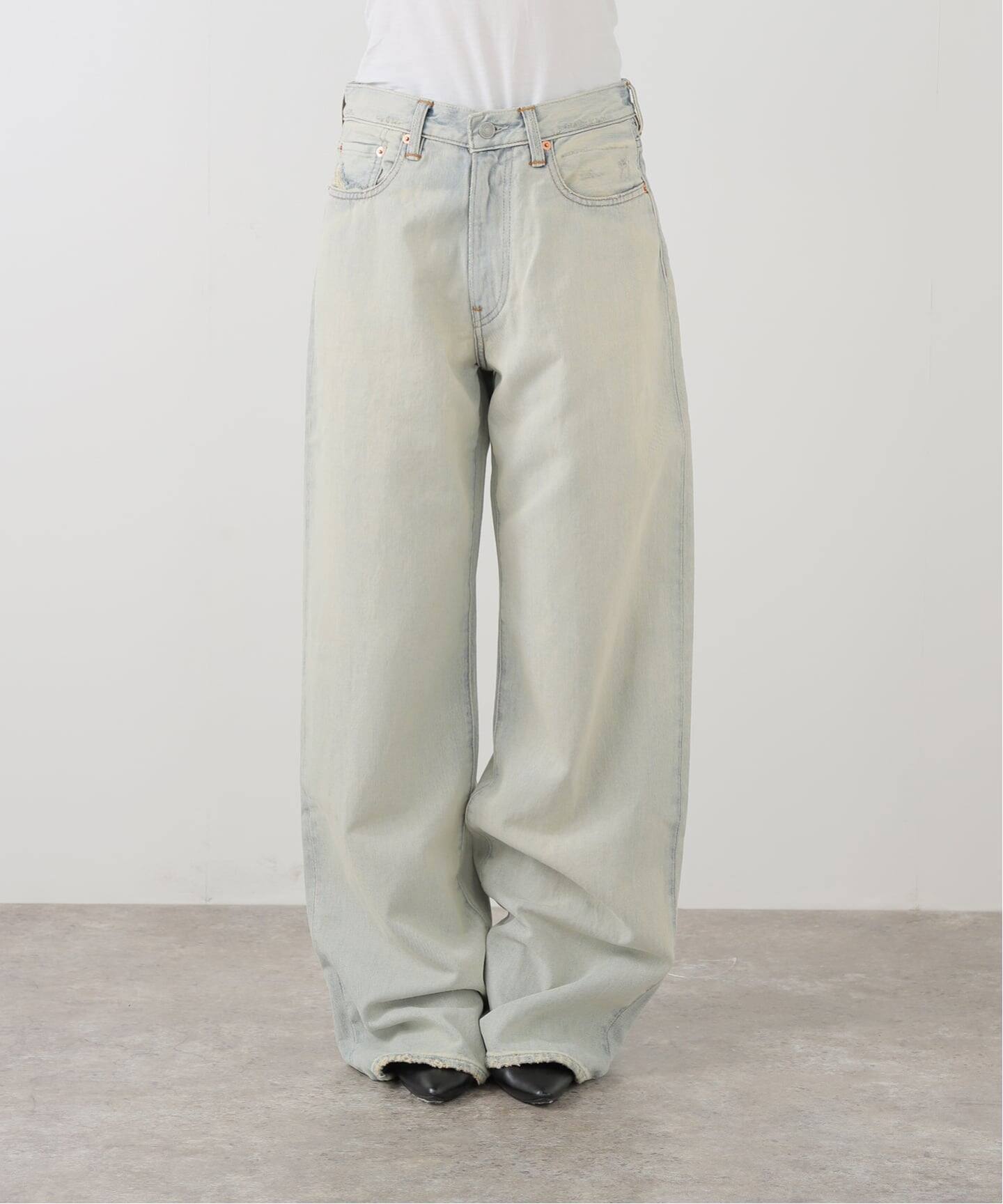 【DENIMIST/デニミスト】TERIWIDELEGJEANS DENIMIST Teri high-rise wide-leg jeans | NET-A-PORTER