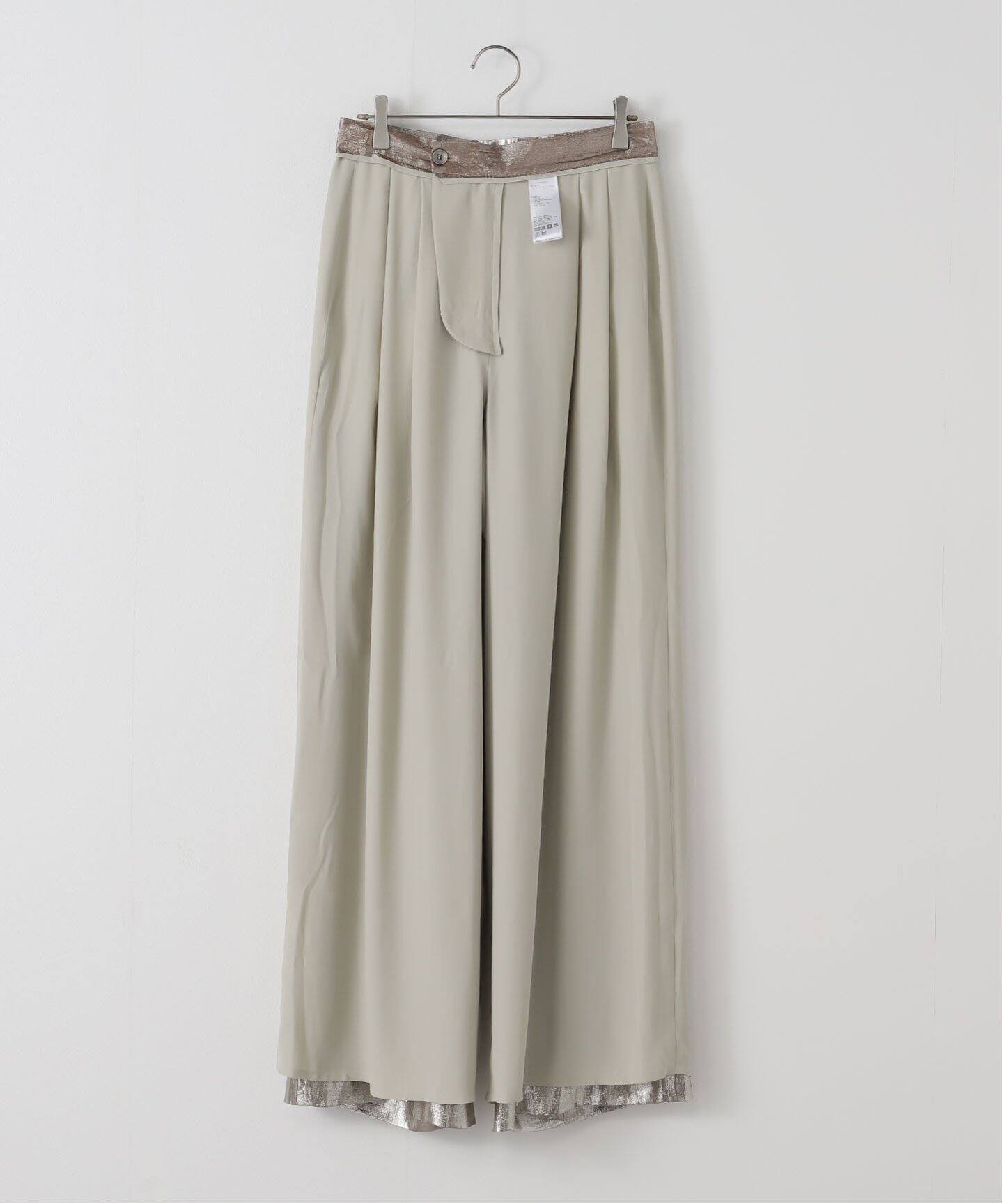 INDRESS PLEATED PANTS（スラックス）｜L'Appartement（アパルトモン
