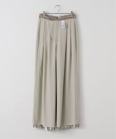 INDRESS PLEATED PANTS（スラックス）｜L
