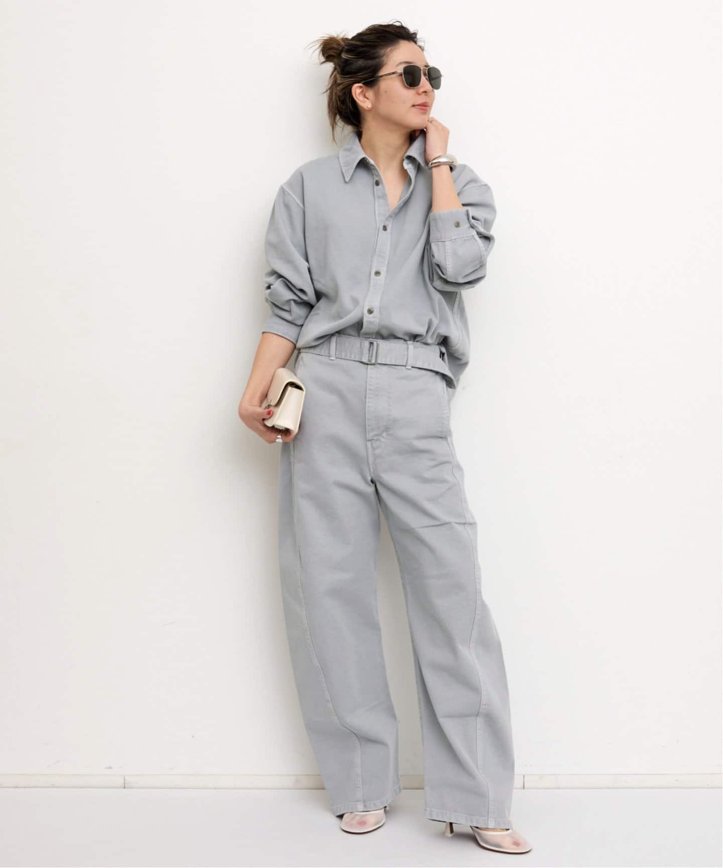 LE MAIRE/ルメール】 TWISTED BELTED PANTS（その他パンツ）｜L