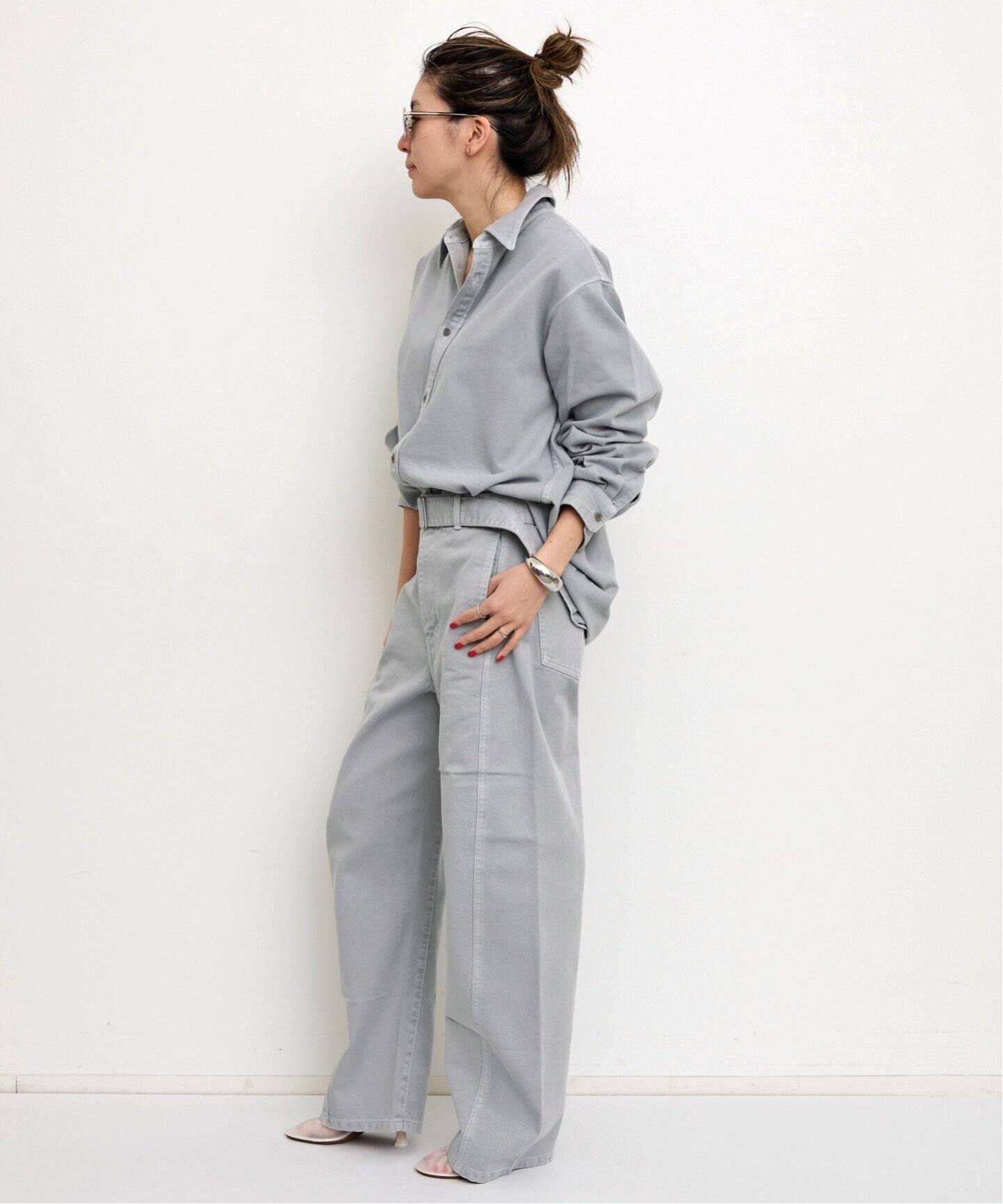 LEMAIRE レディース　パンツ LE MAIRE/ルメール】 TWISTED BELTED PANTS（その他パンツ）｜L