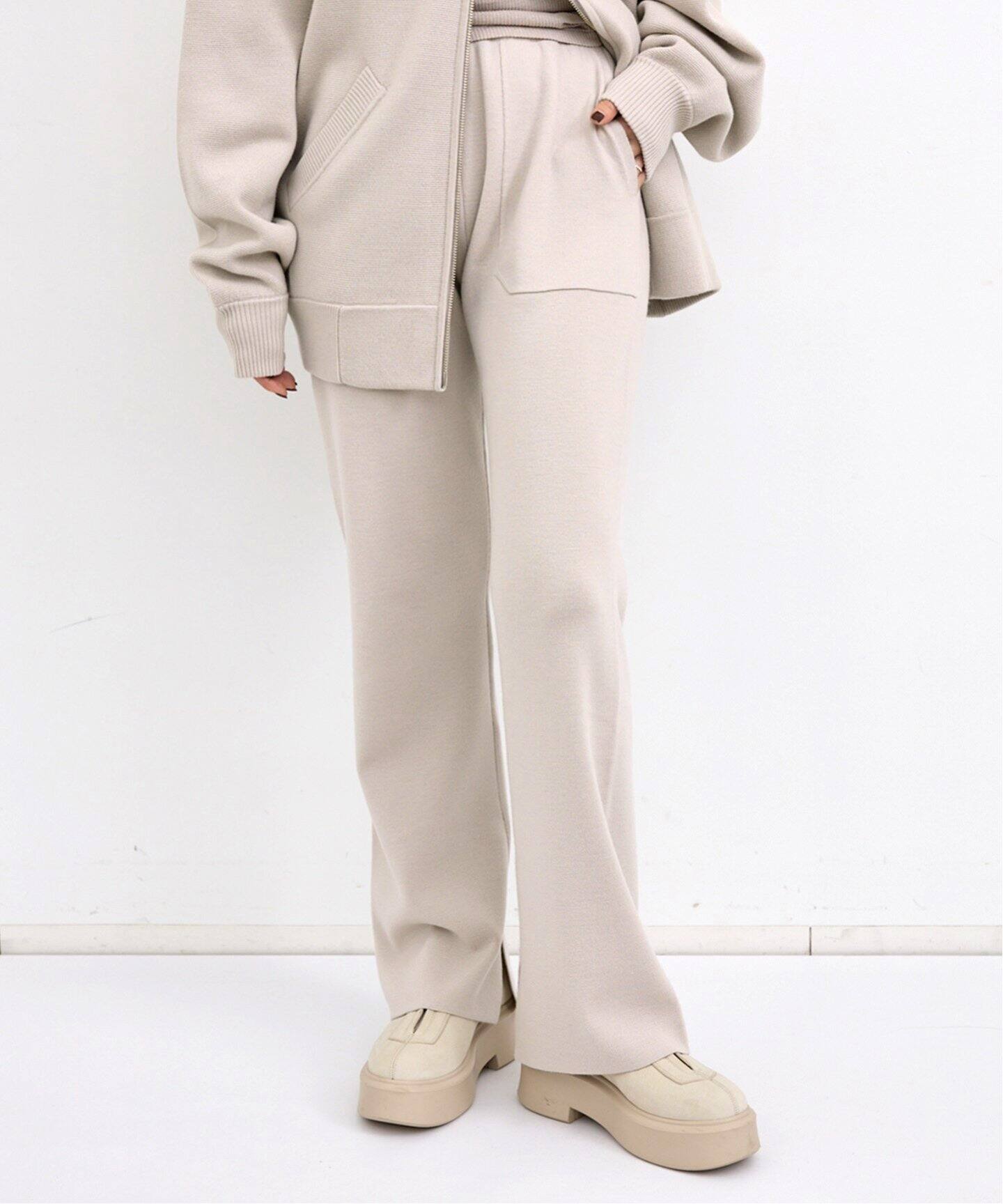 GOOD GRIEF!/グッド グリーフ】 KNIT STRAIGHT PANTS（その他パンツ  