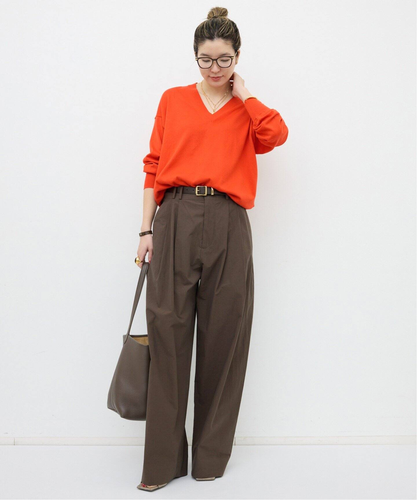 STUDIO NICHOLSON/スタジオ ニコルソン】 DOUBLE VOLUME PLEAT PANTS 