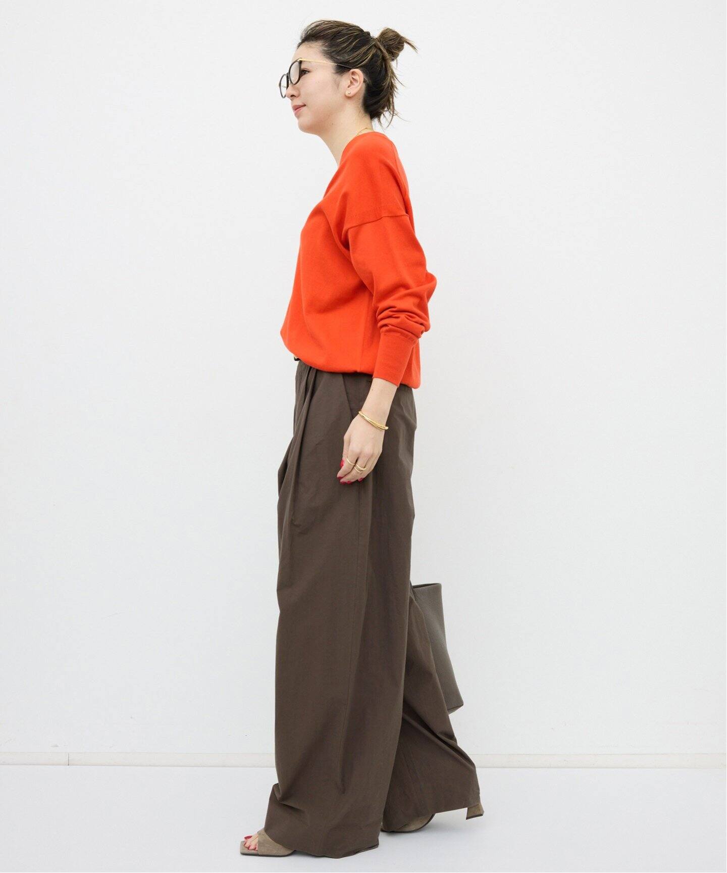 STUDIO NICHOLSON/スタジオ ニコルソン】 DOUBLE VOLUME PLEAT PANTS 