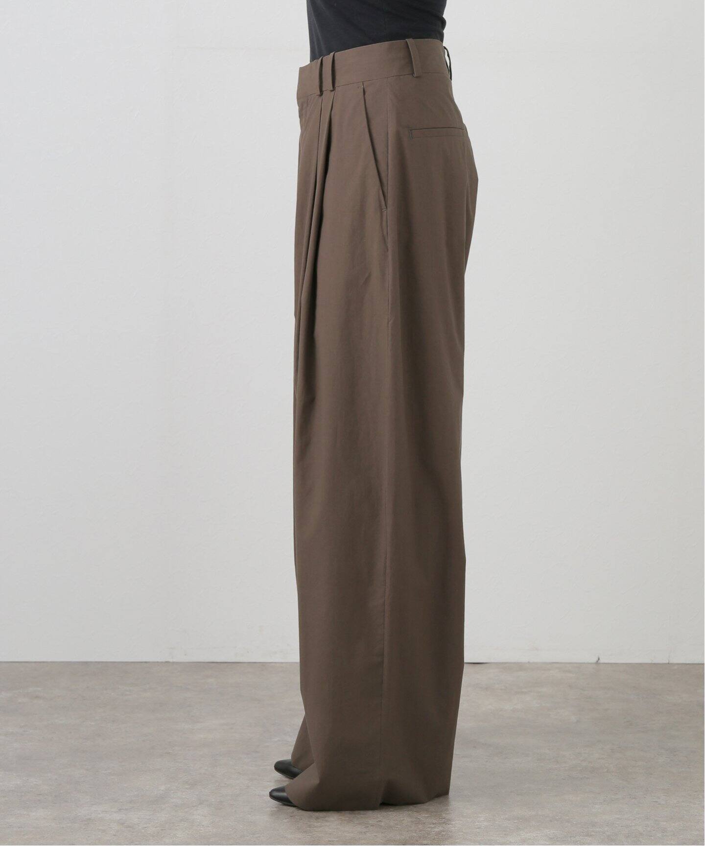 STUDIO NICHOLSON/スタジオ ニコルソン】 DOUBLE VOLUME PLEAT PANTS 