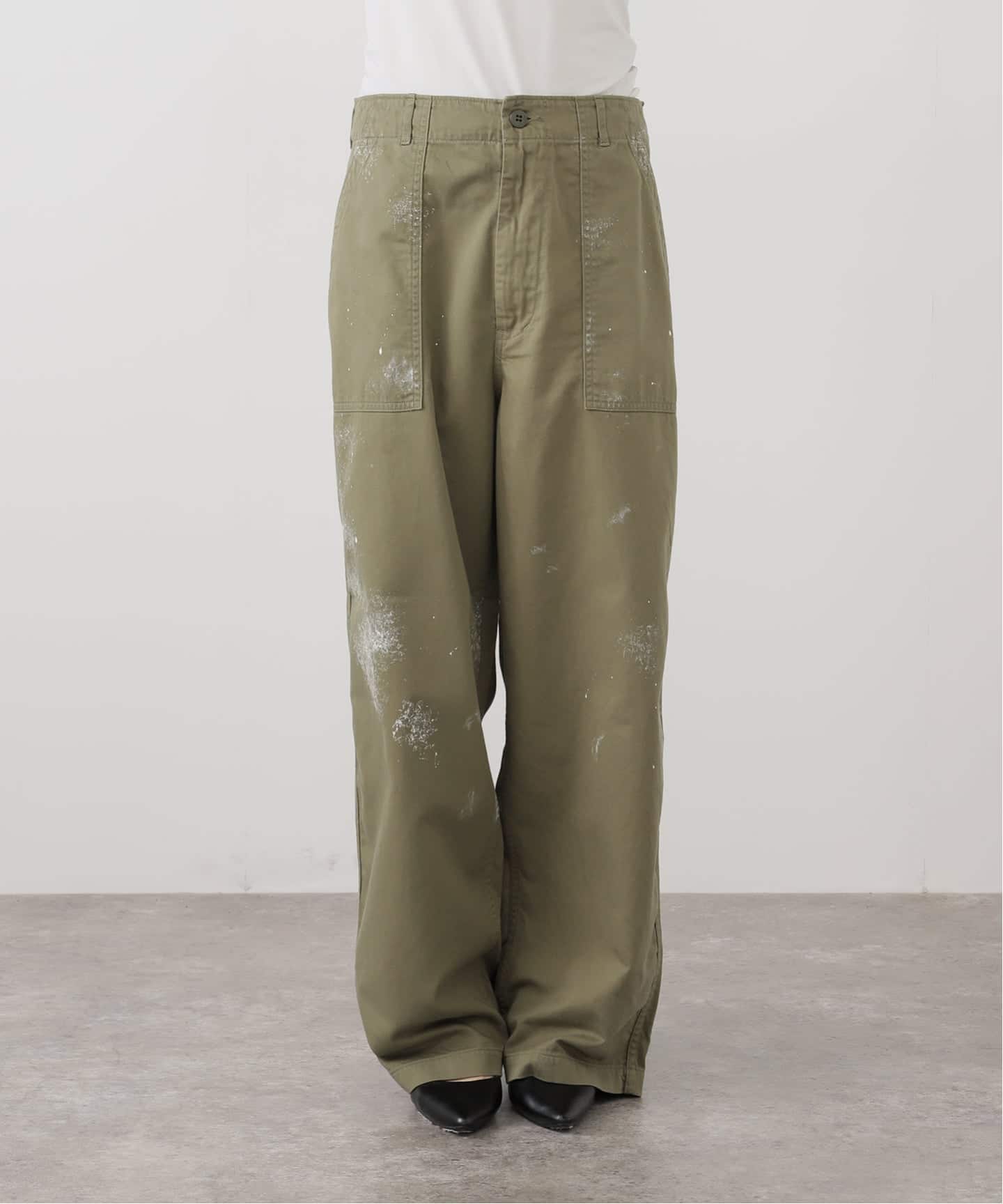 最終値下美品【ATTICKBYJOHNBULL】MILITARY パンツ　36 予約》【Attick by Johnbull/アティック バイ ジョンブル