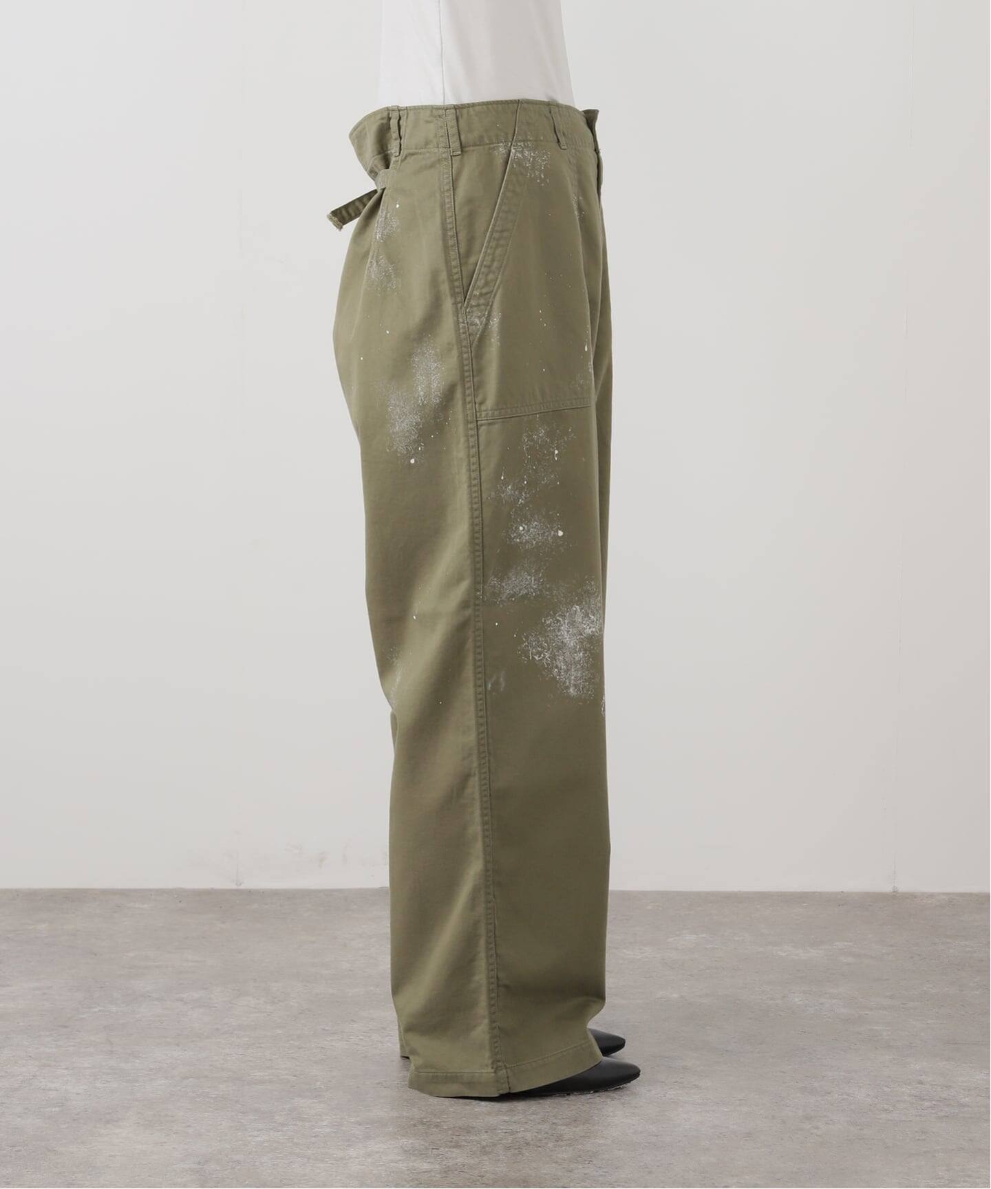 未使用 B品 ATTICK BY JOHNBULL ミリタリーパンツ M カーキ ATTICK BY JOHNBULL/アティック バイ ジョンブル】 MILITARY