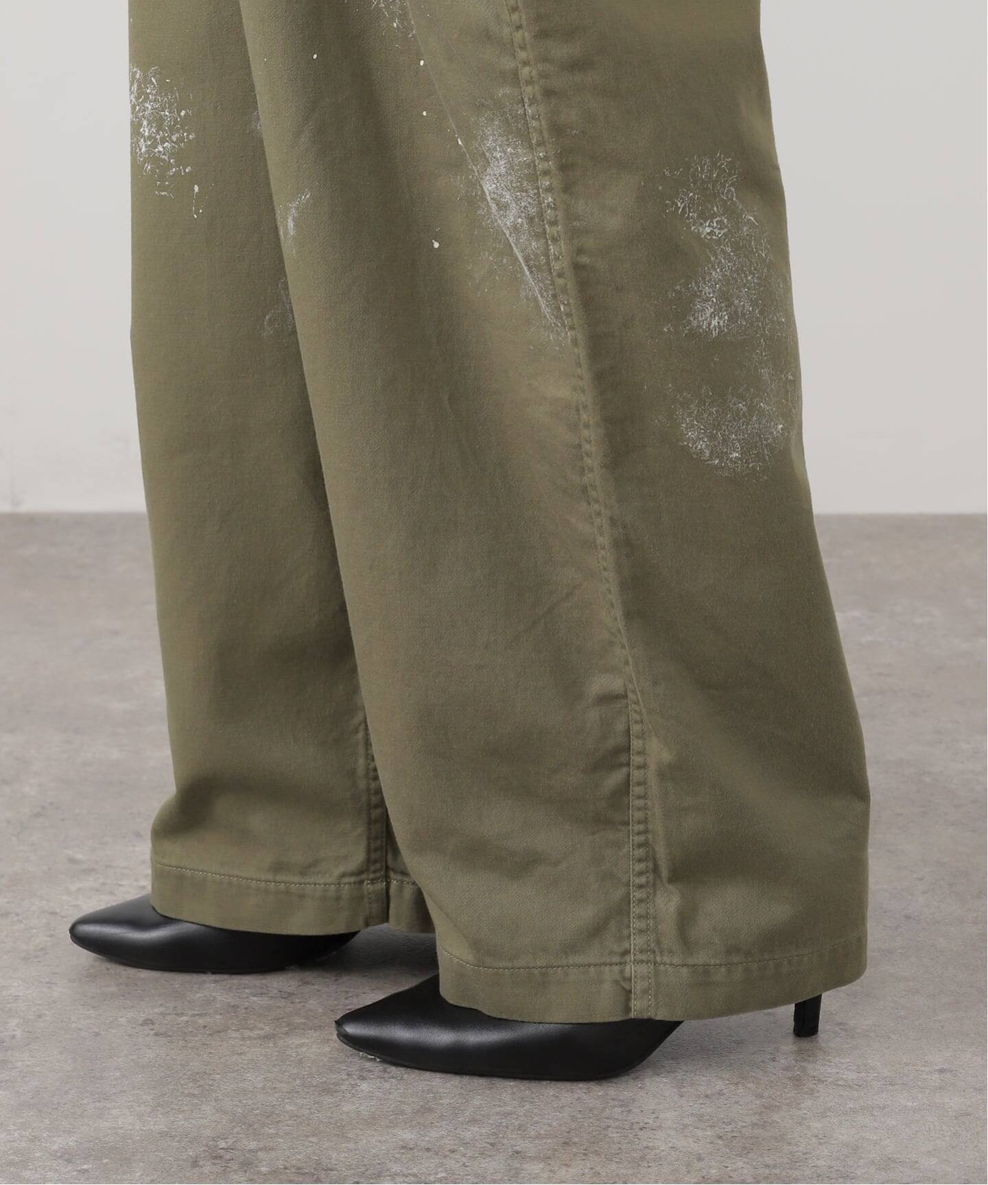 新品 ATTICK BY JOHNBULLMILITARY EASY PANT ATTICK BY JOHNBULL/アティック バイ ジョンブル】 MILITARY
