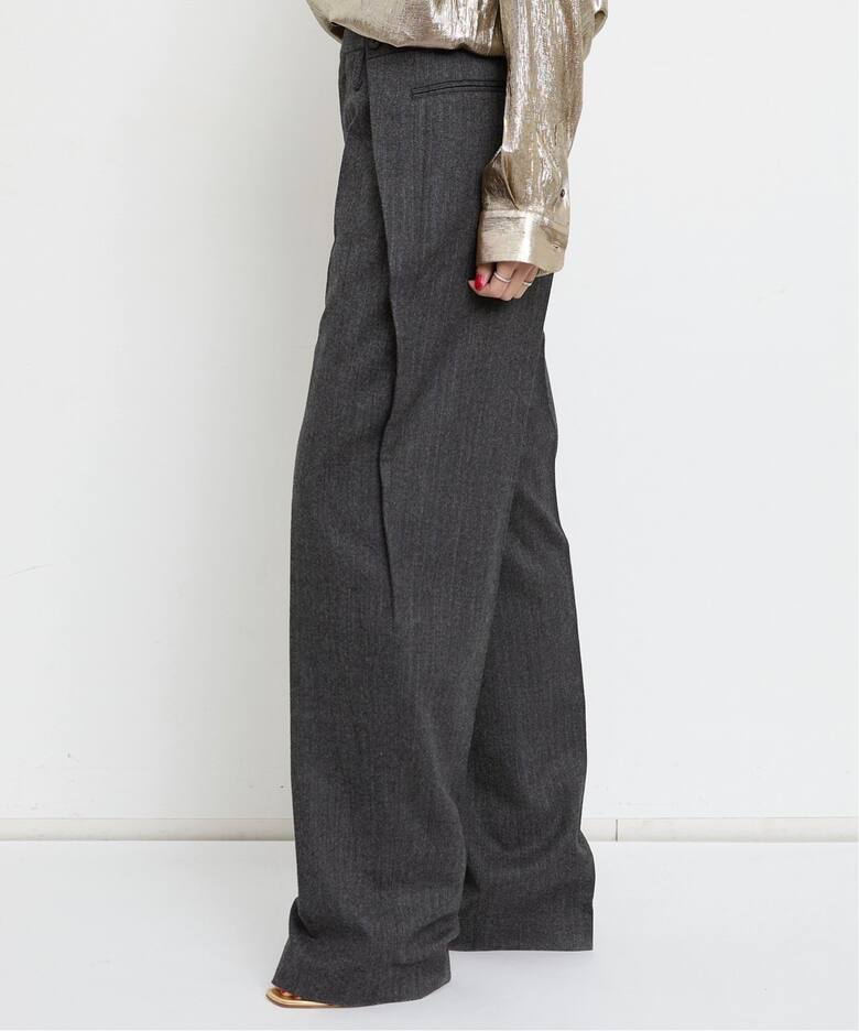 BETTTER/ベター】 HIGH WAISTED TROUSERS（スラックス）｜L 