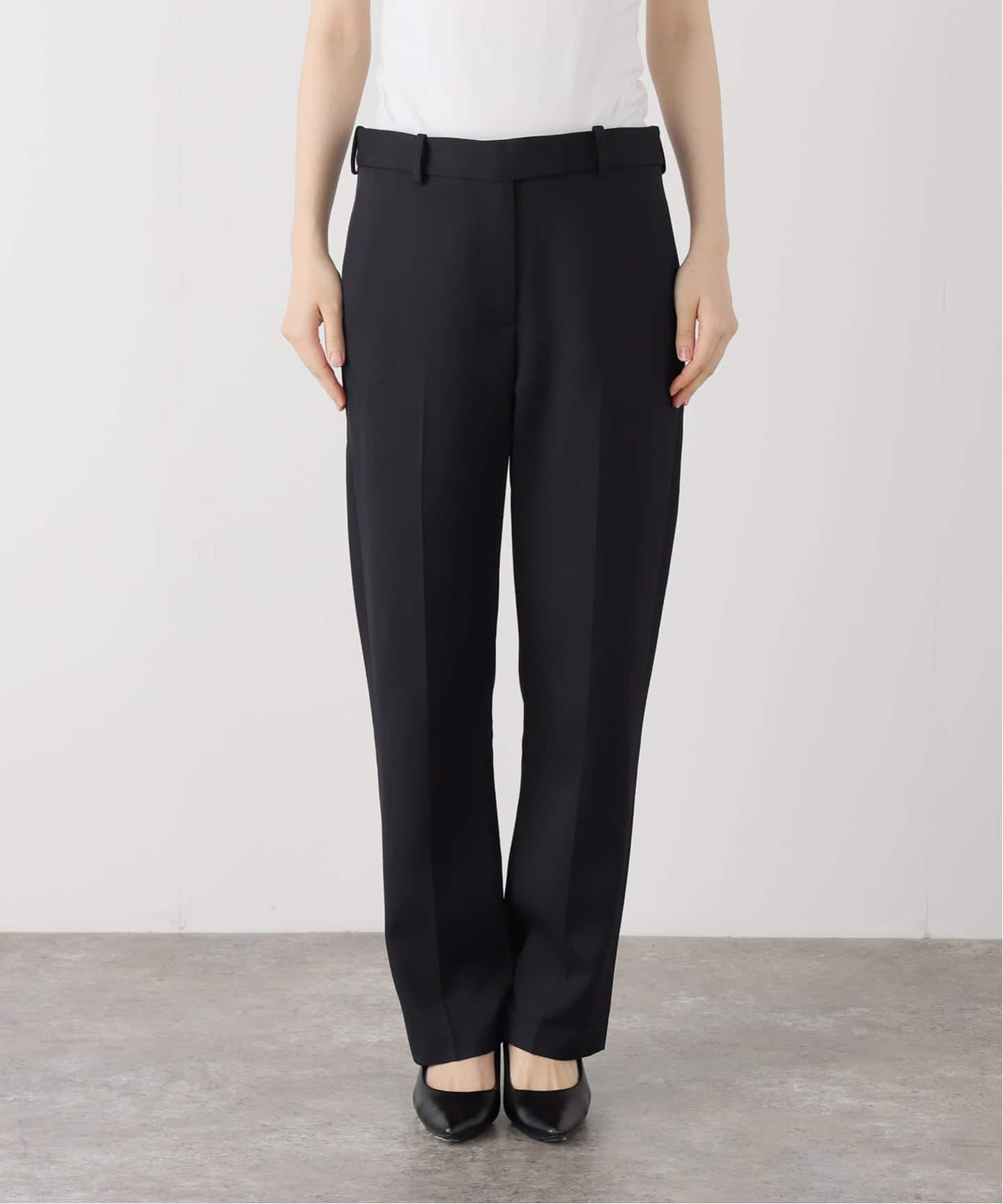 KALLMEYER/カルメイヤー】 BRIE CROPPED TROUSER（スラックス）｜L