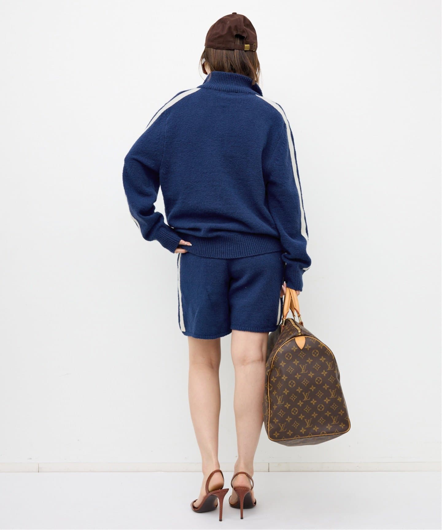 LANEUS/ラネウス】 KNITTED BERMUDA PANTS（ショート・ハーフ
