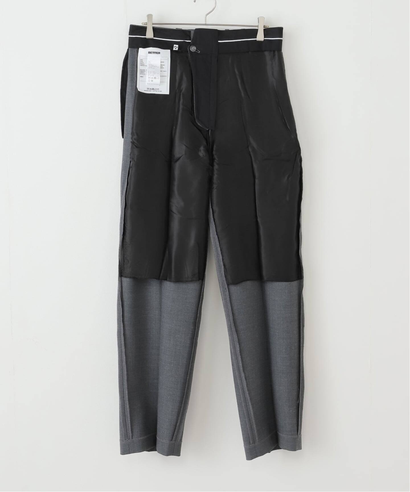 BETTTER/ベター】 HYBRID SKIRT TROUSER（その他パンツ）｜L