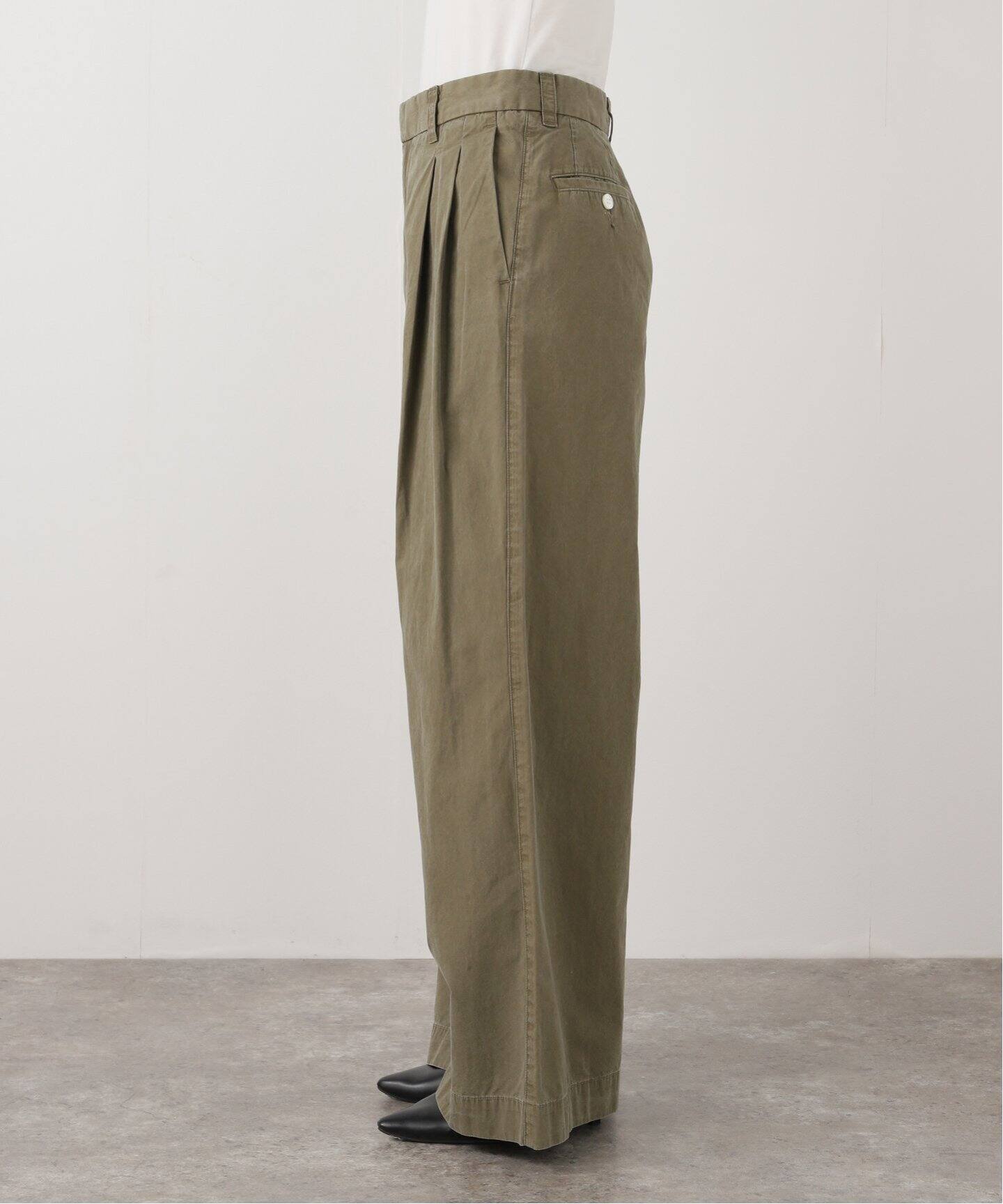MADISON BLUE/マディソン ブルー】 PLEATED WIDE LEG PANTS（その他 