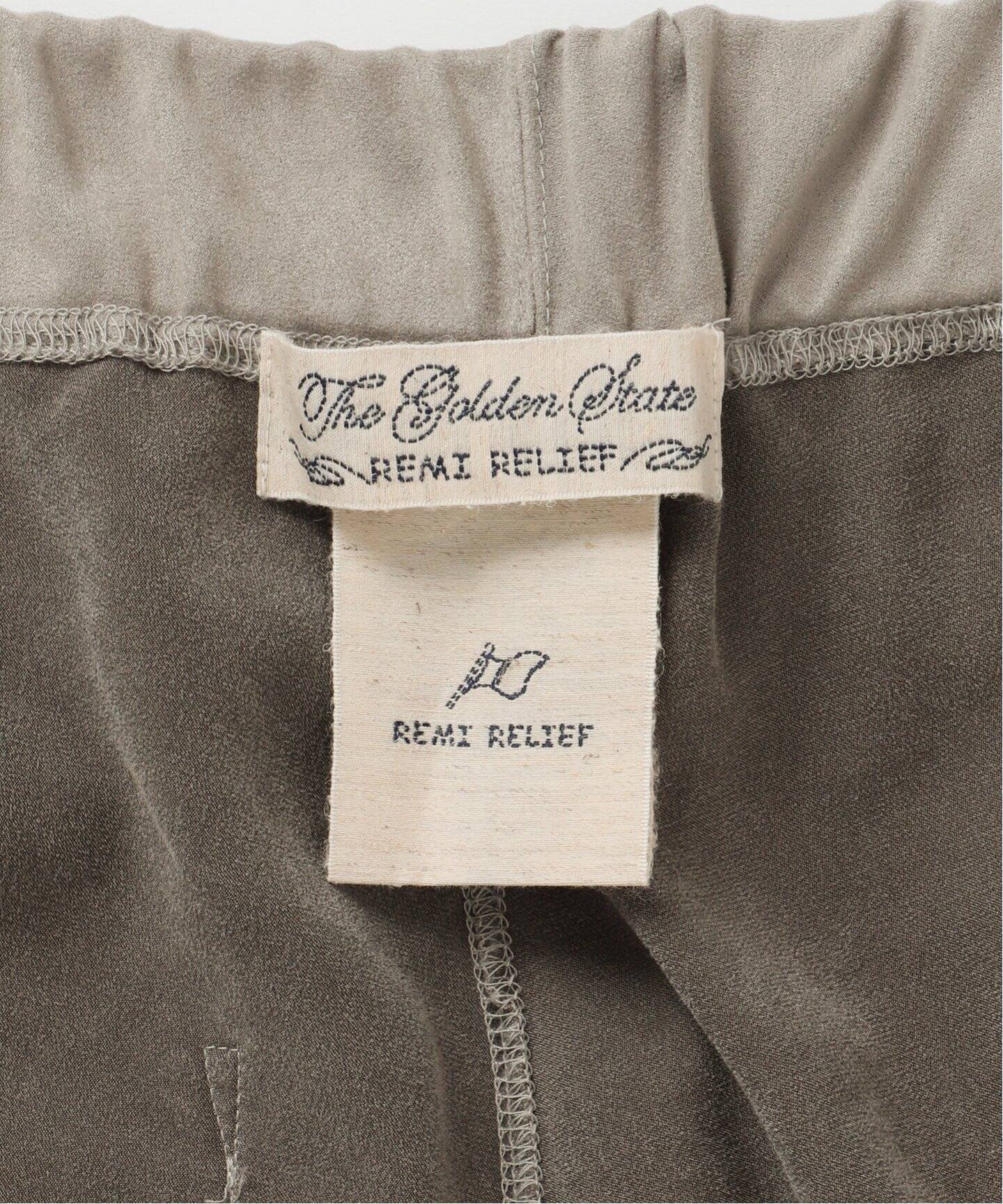 REMI RELIEF/レミ レリーフ】 SUEDE LIKE PANTS（その他パンツ