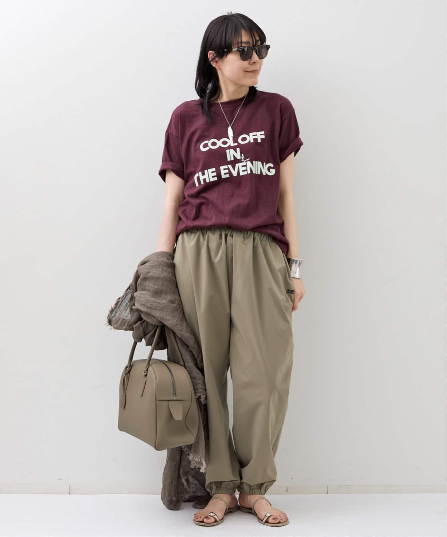超人気の雑貨店 予約》【AMERICANA/アメリカーナ】 Strech Waist Gather Pants パンツ