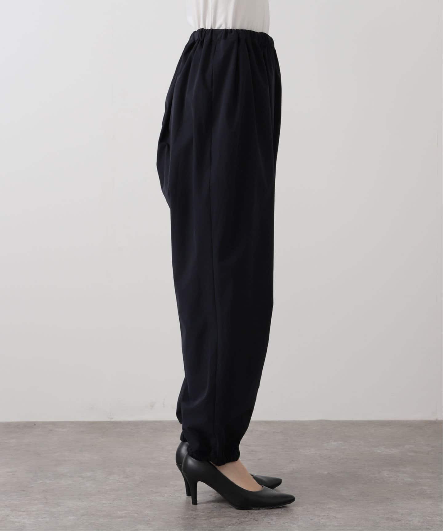 予約》【AMERICANA/アメリカーナ】 Strech Waist Gather Pants