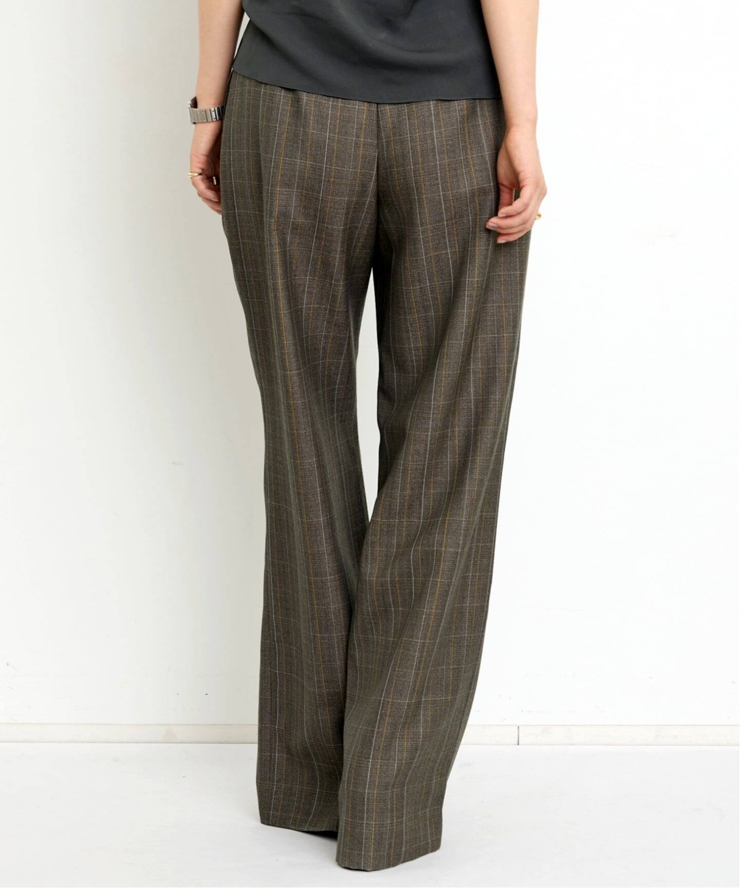 L'Appartement Relax Pants グレー　サイズ38 TWP/ティー ダブル ピー】 TROUSER（スラックス）｜L'Appartement